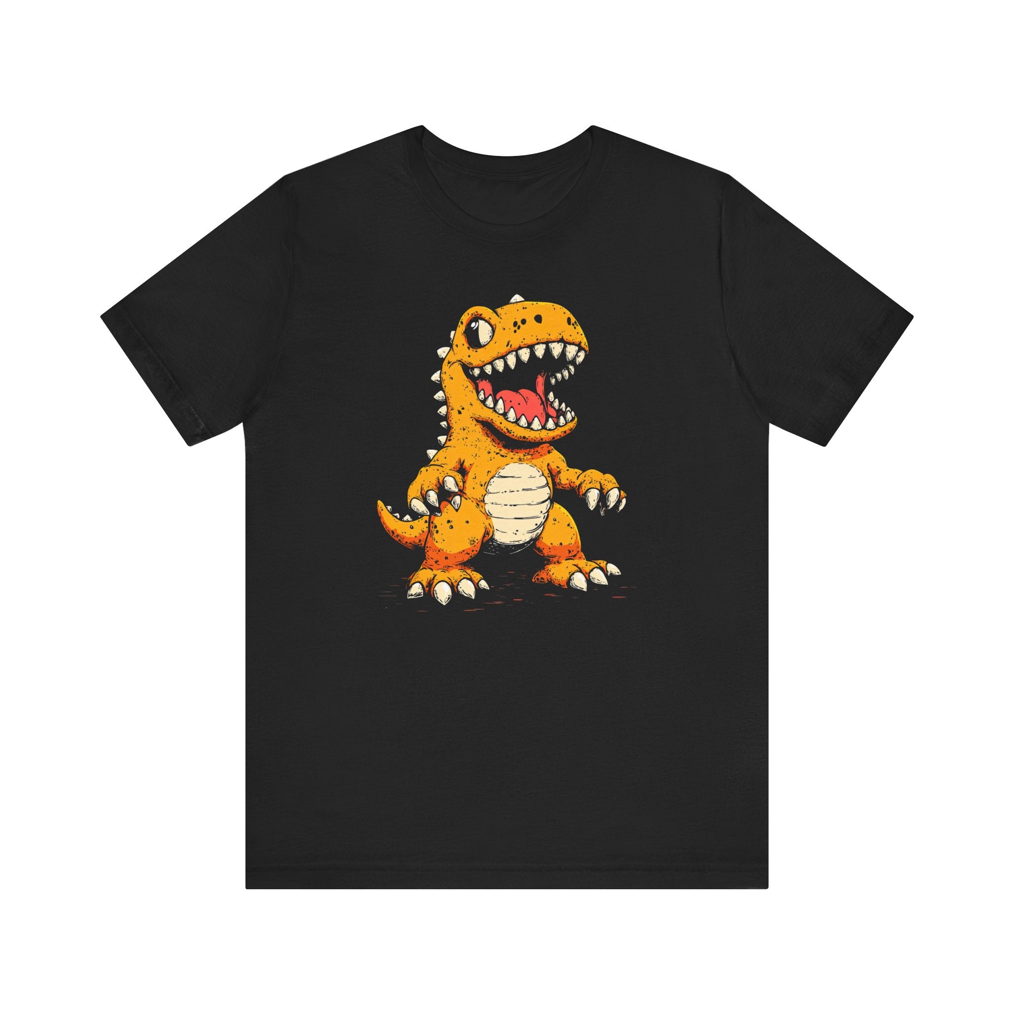 Cute Cartoon Dinosaur Graphic Tee