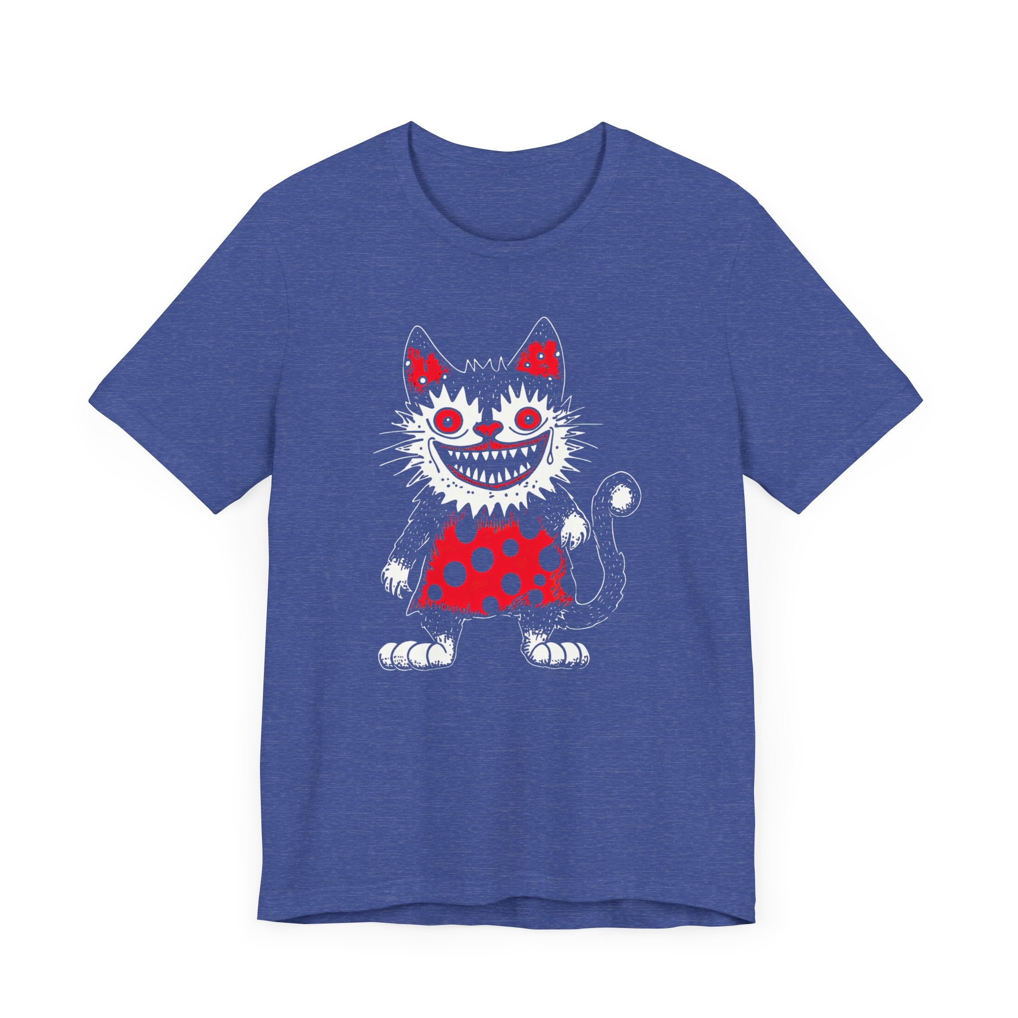 Creepy Polka Dot Cat T-Shirt