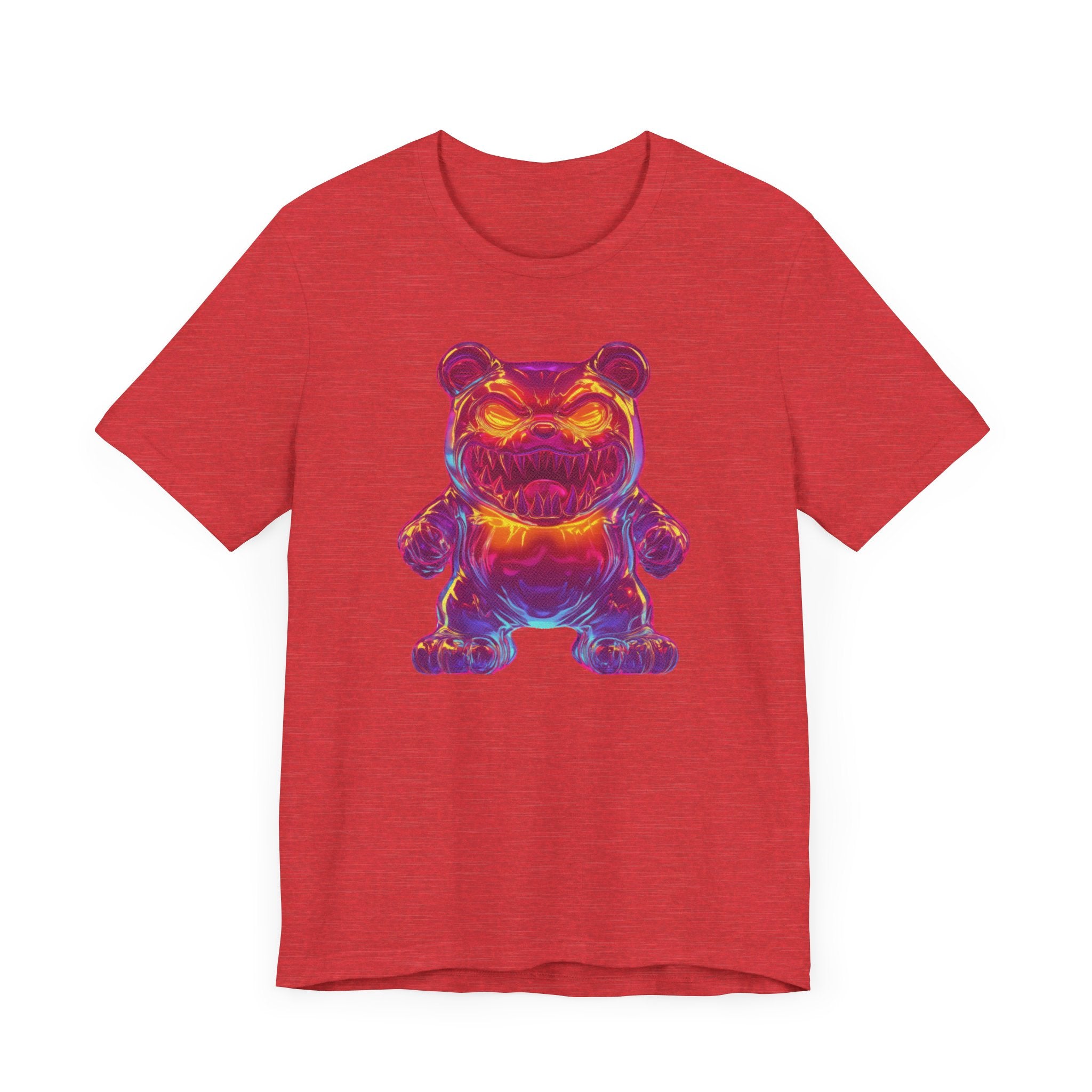 Neon Monster Bear T-Shirt Bold and Playful Design