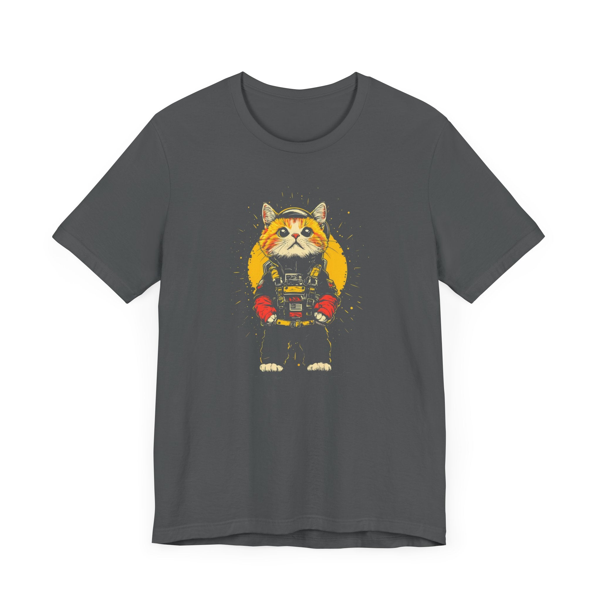 Space Cat Astronaut Graphic Tee