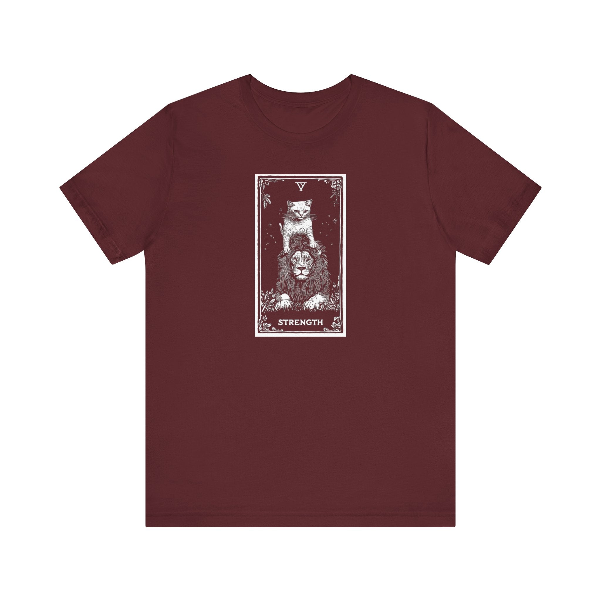 Strength Tarot Cat T-Shirt