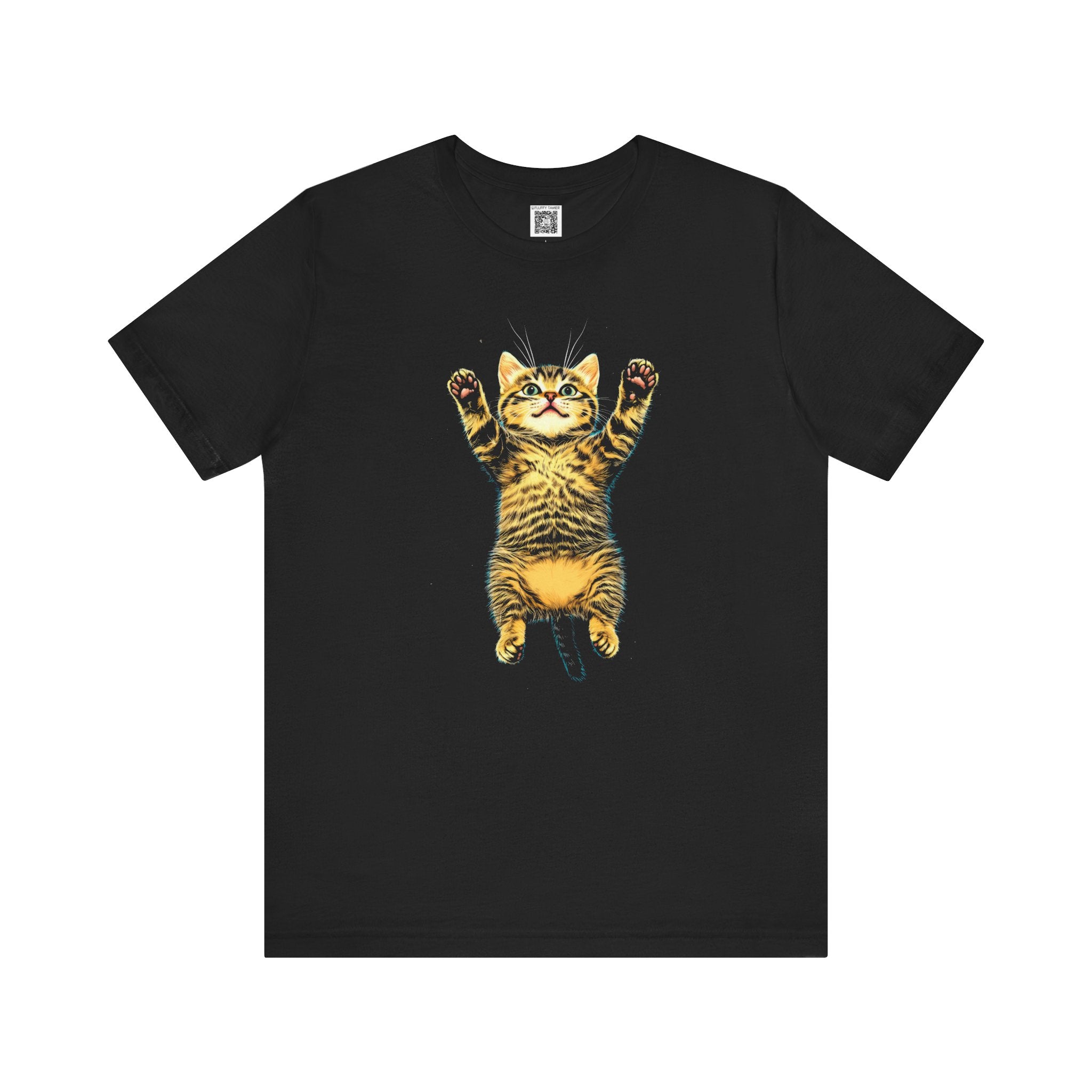 Playful Cat Graphic Tee