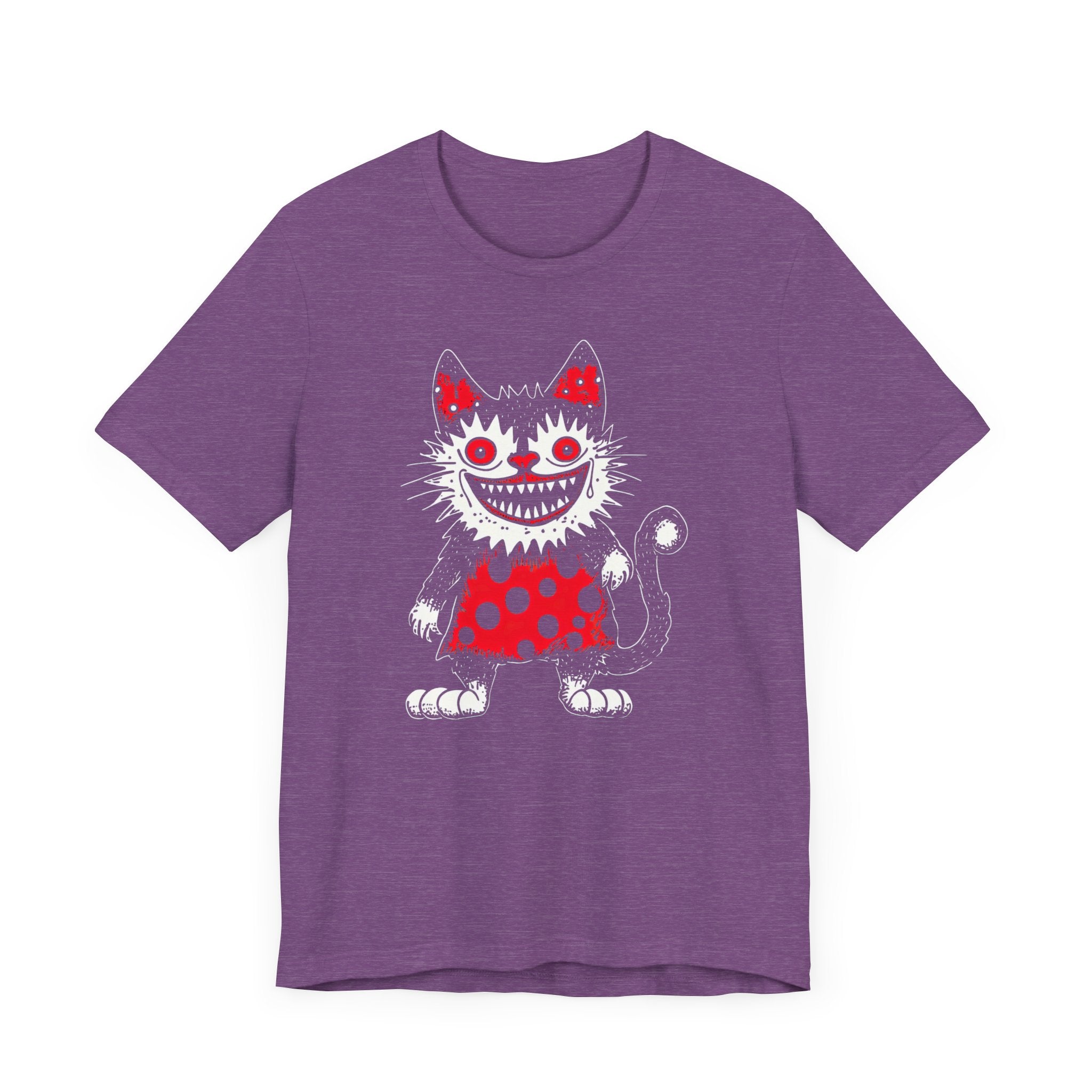 Creepy Polka Dot Cat T-Shirt