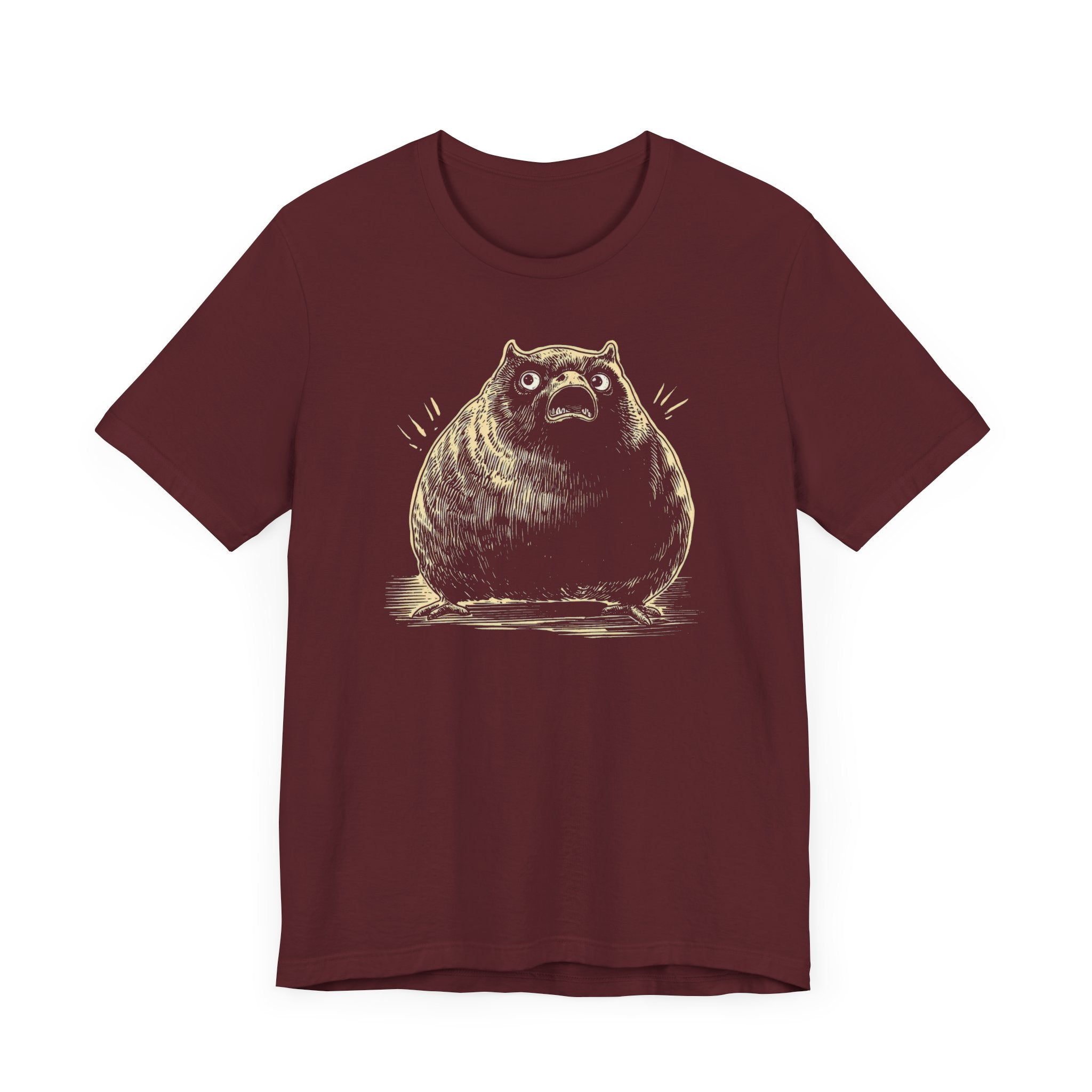 Surprised Chubby Creature Graphic Tee