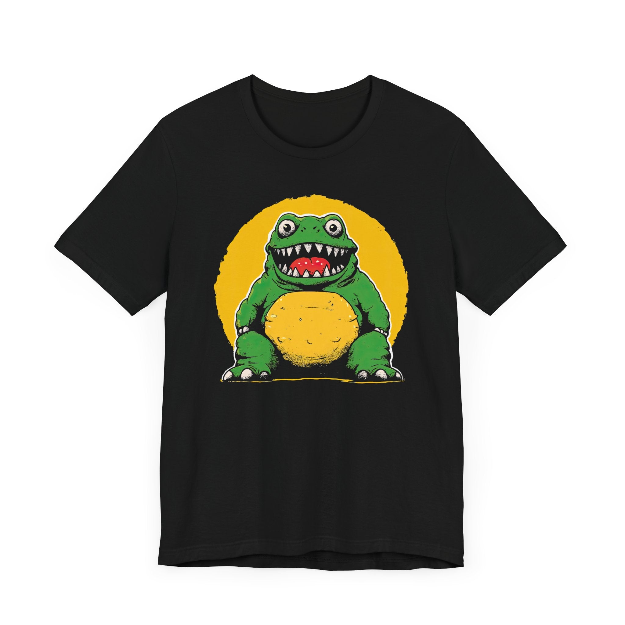 Playful Monster Frog Graphic Tee