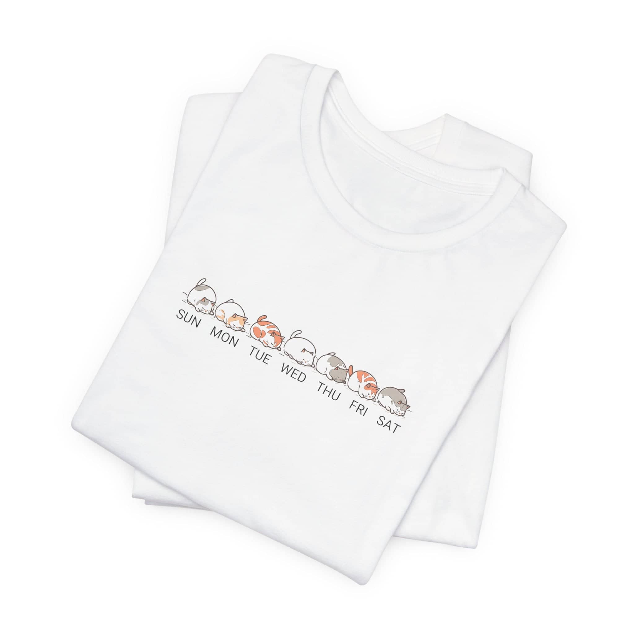 Lazy Cat Week T-Shirt