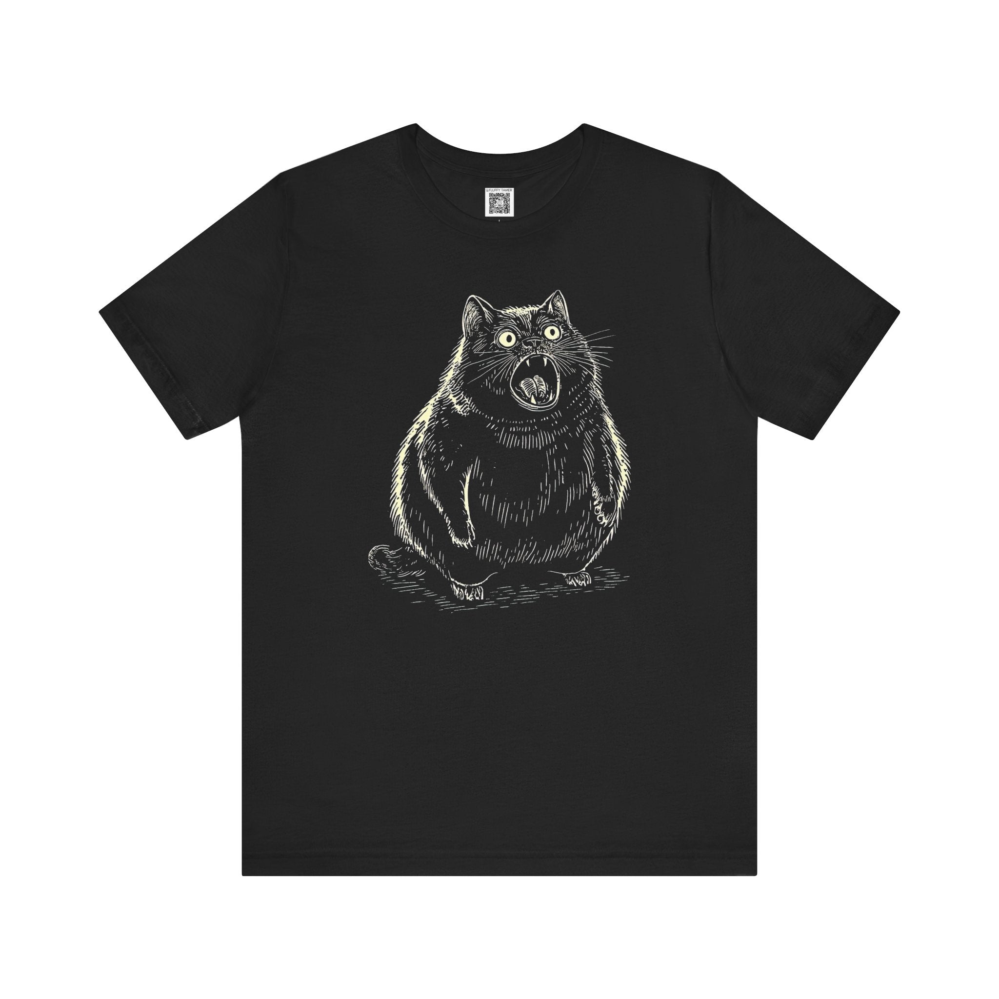 Whimsical Cat Graphic Tee