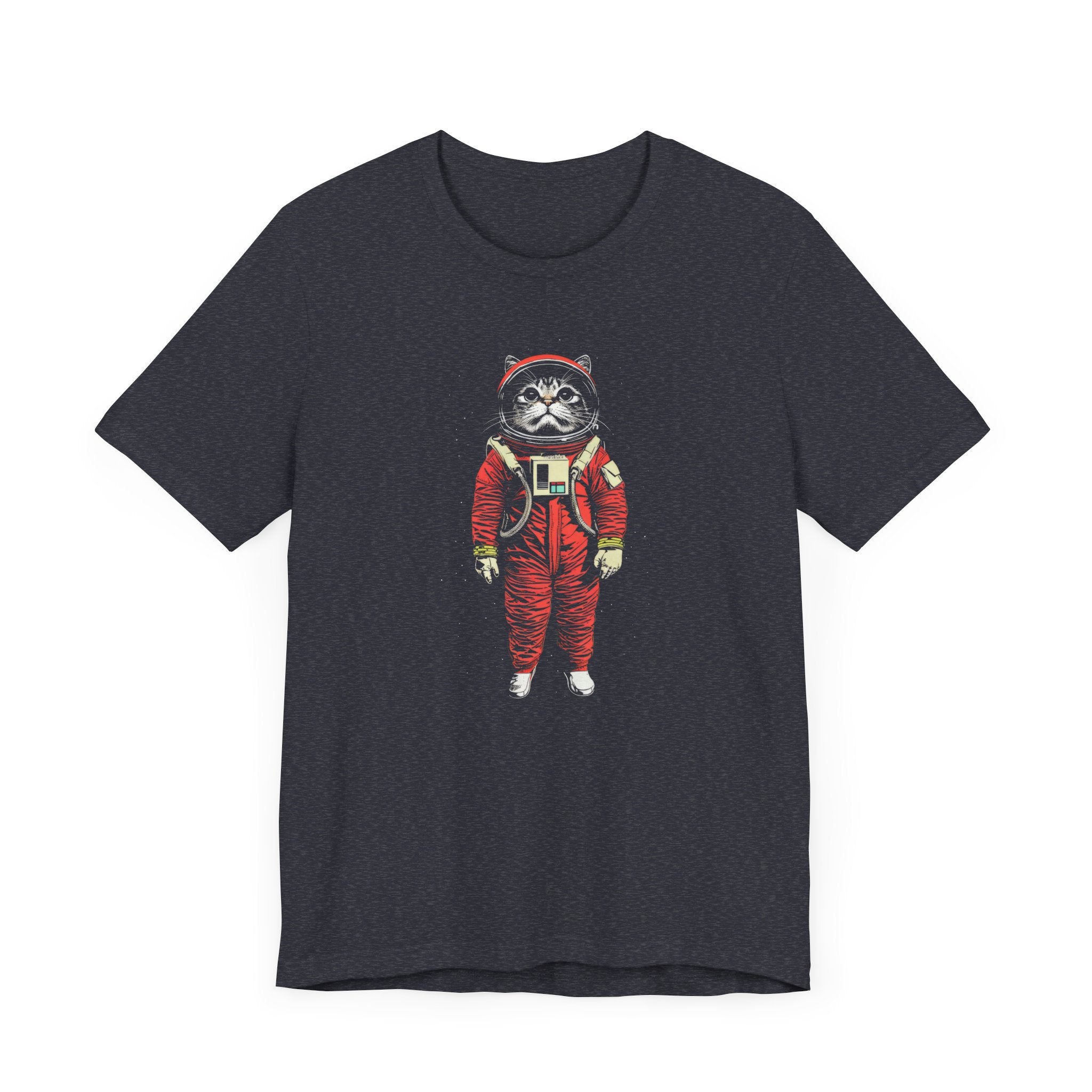 Adorable Cat Astronaut Graphic Tee