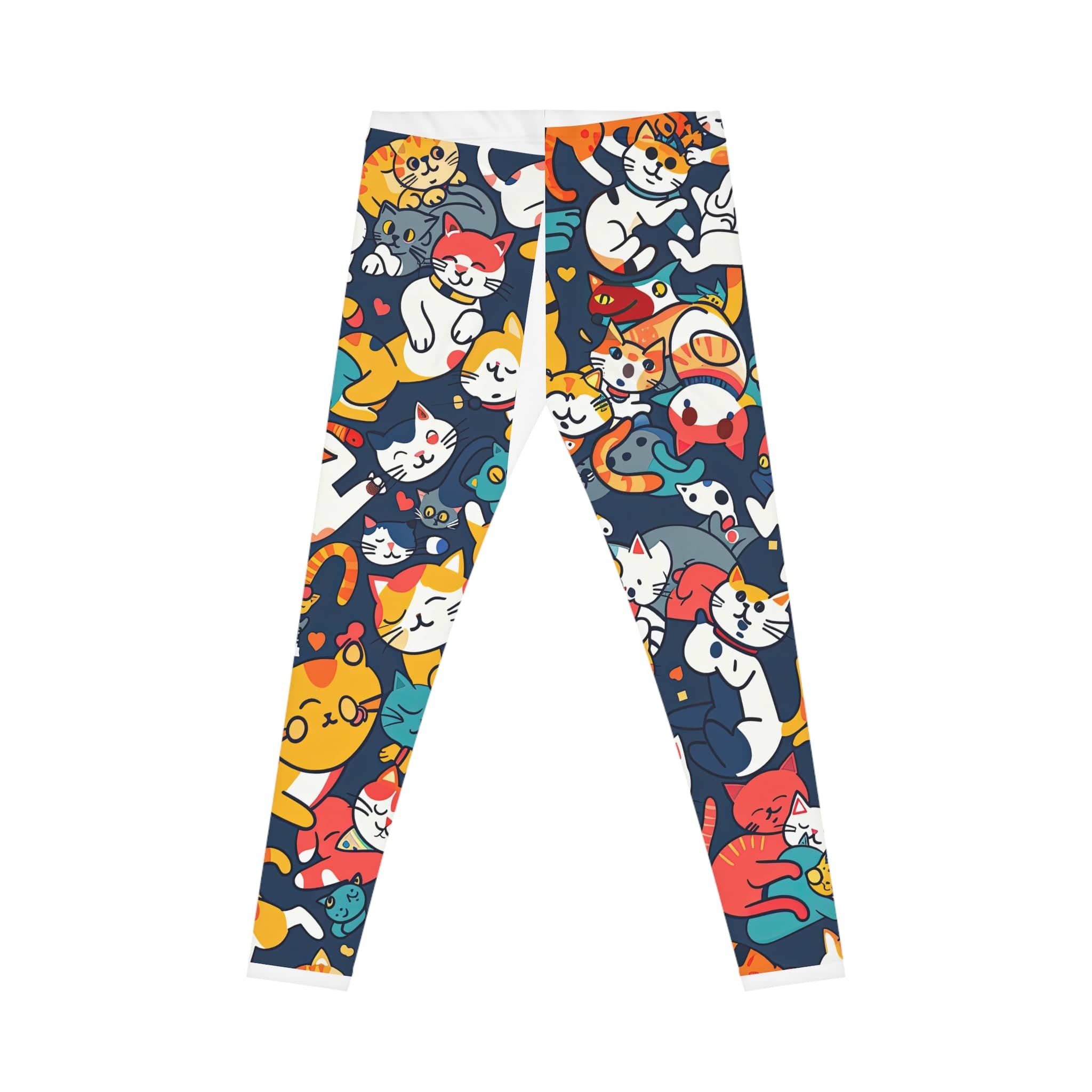 Assorted Cats Women's Casual Leggings (AOP)