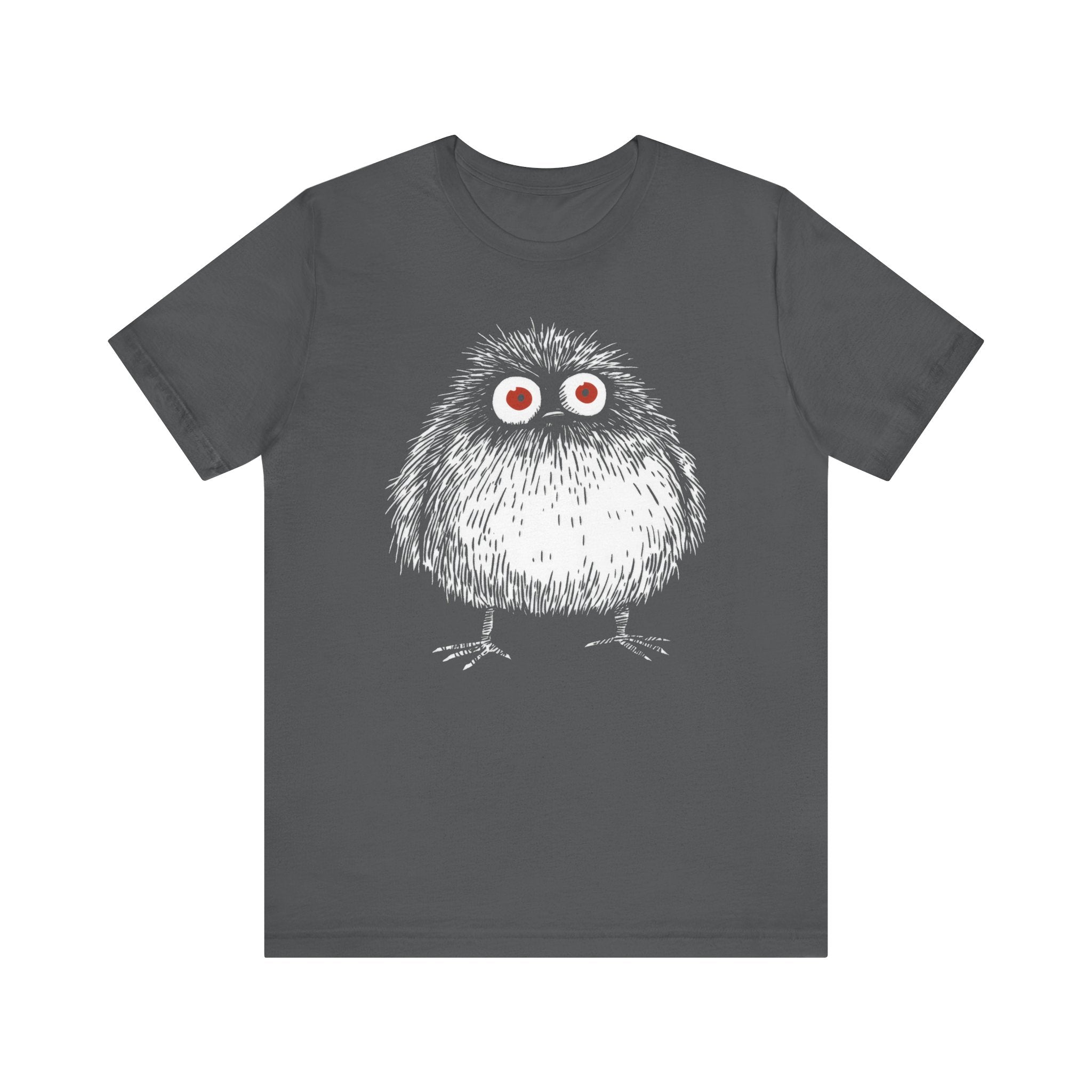 Wide-Eyed Fluffy Creature Graphic Tee