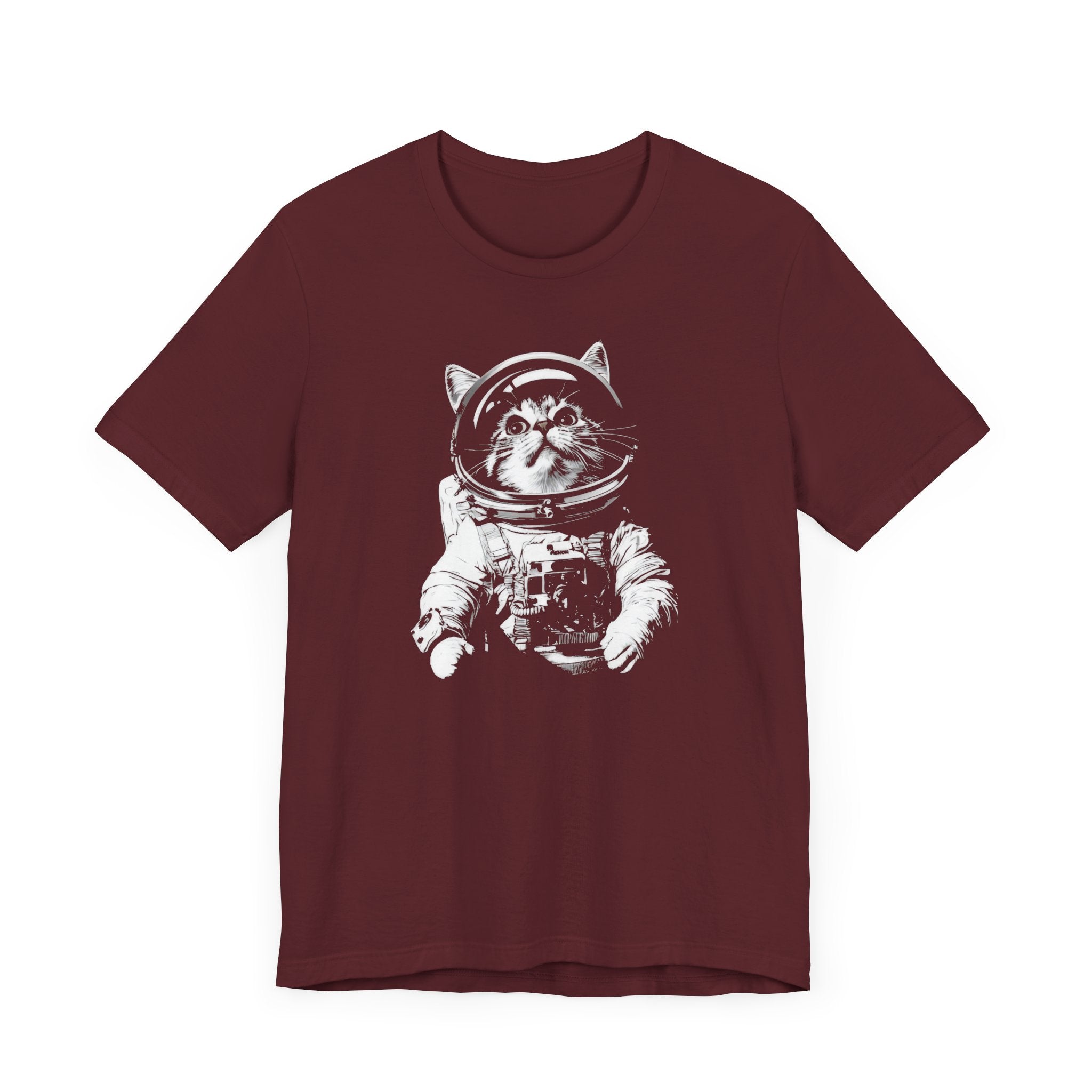 Space Cat Astronaut T-Shirt