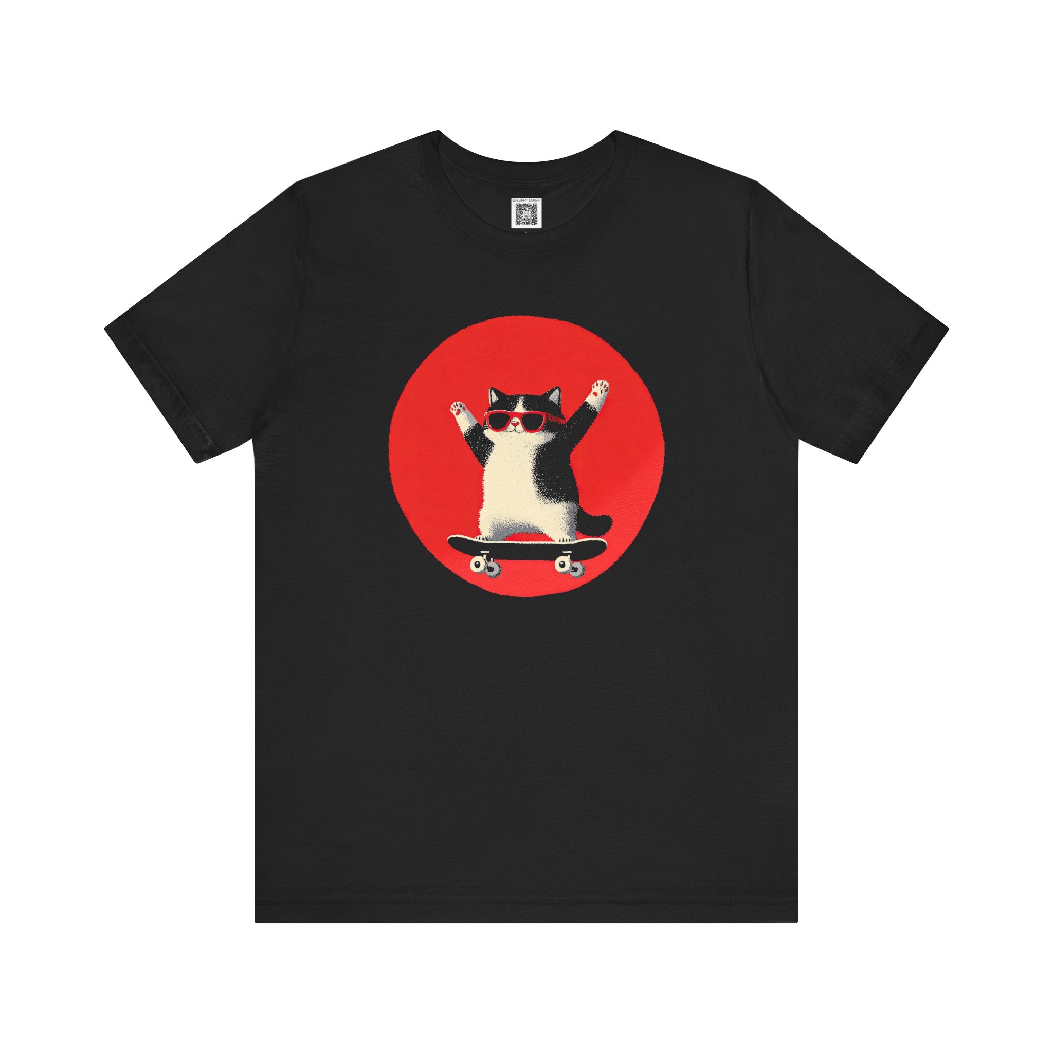 Skateboarding Cat T-Shirt