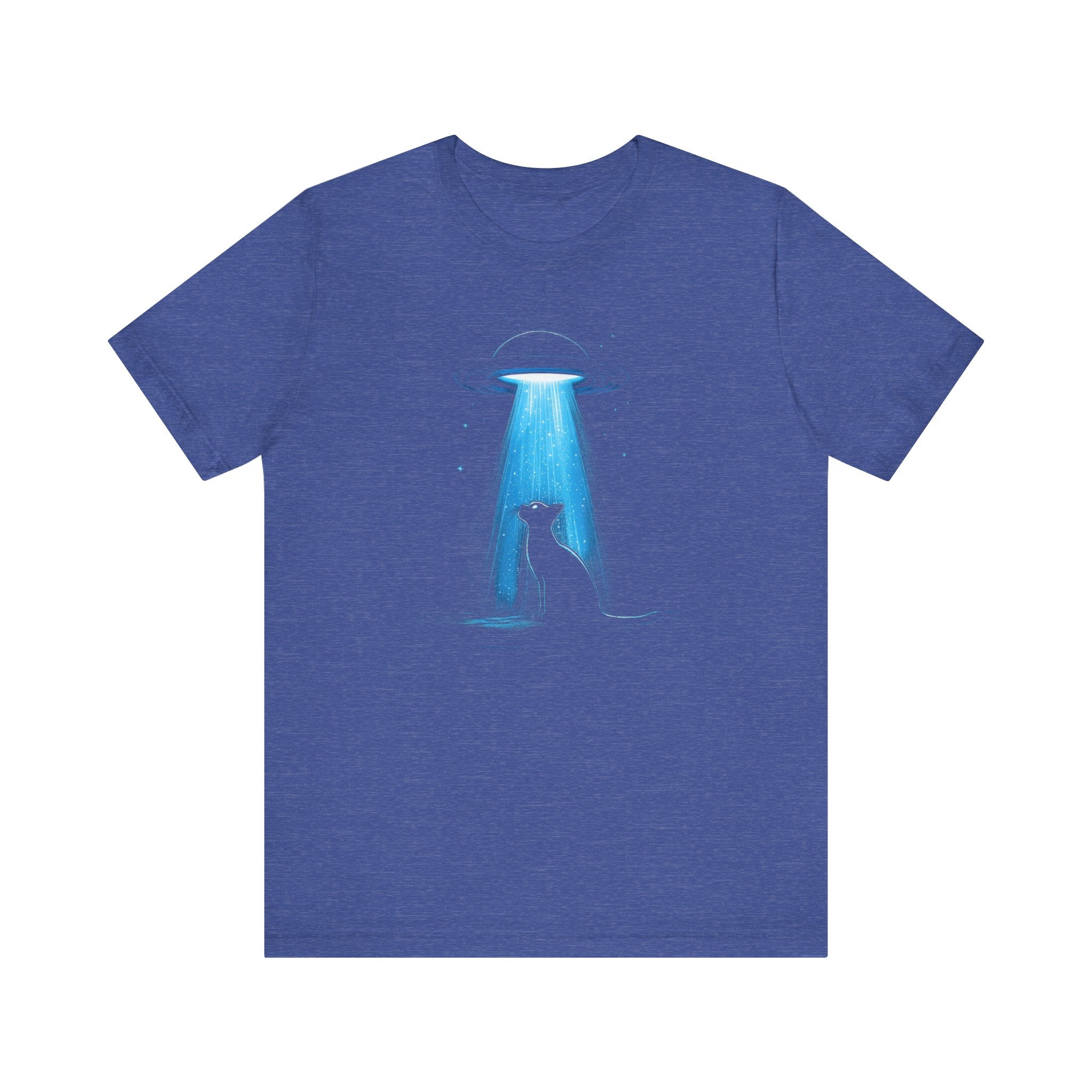 Alien Abduction Cat T-Shirt