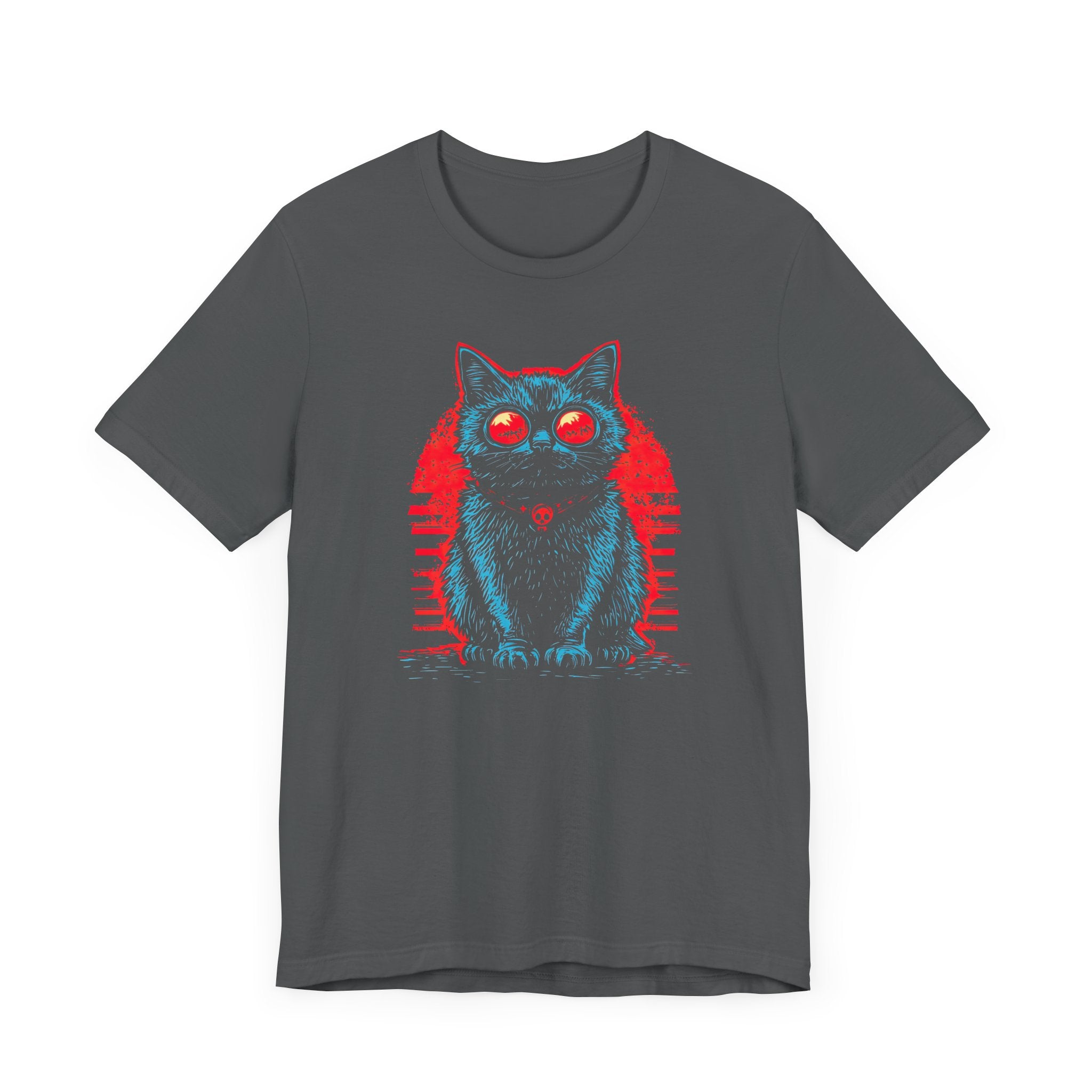 Retro Neon Cat T-Shirt