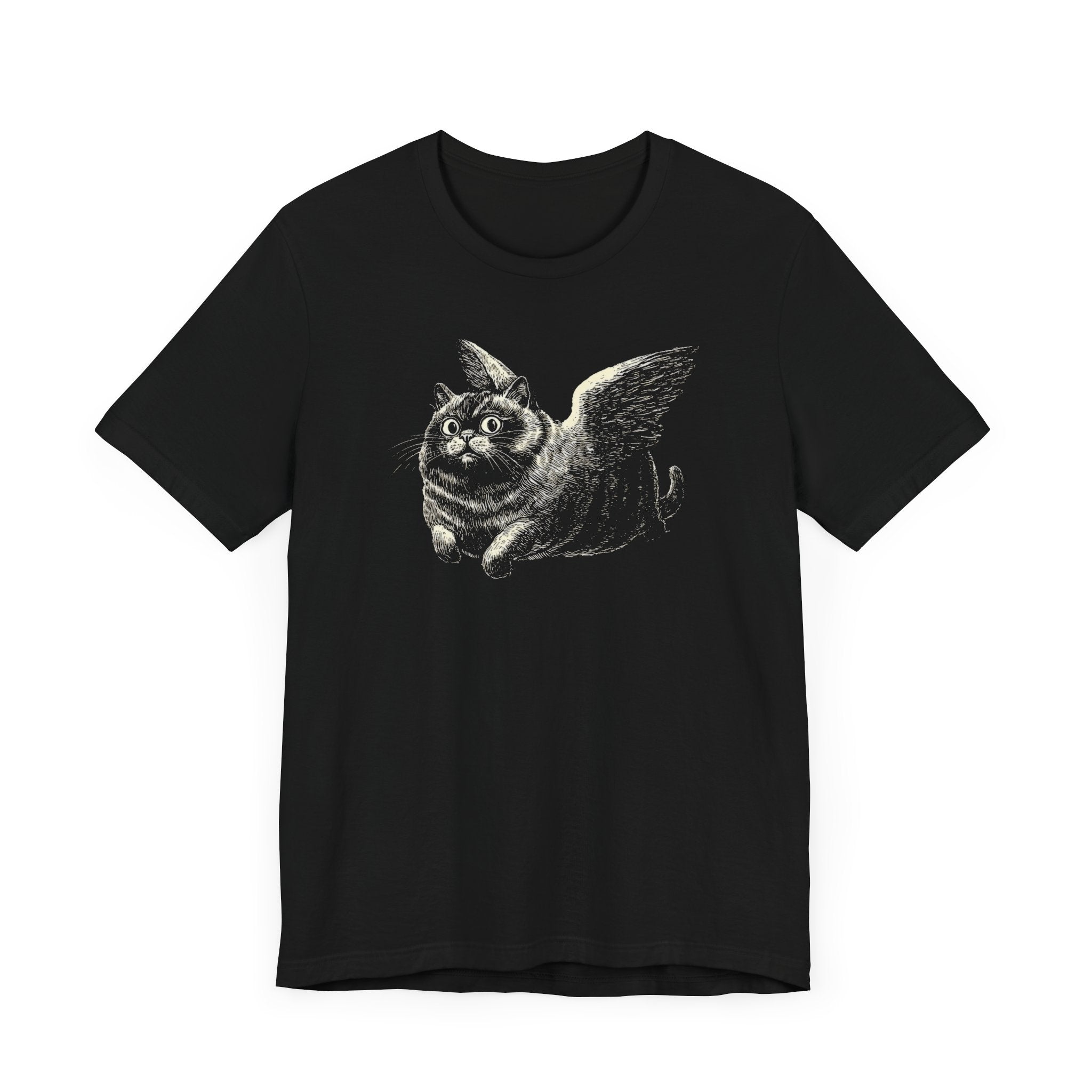 Flying Cat Graphic Tee