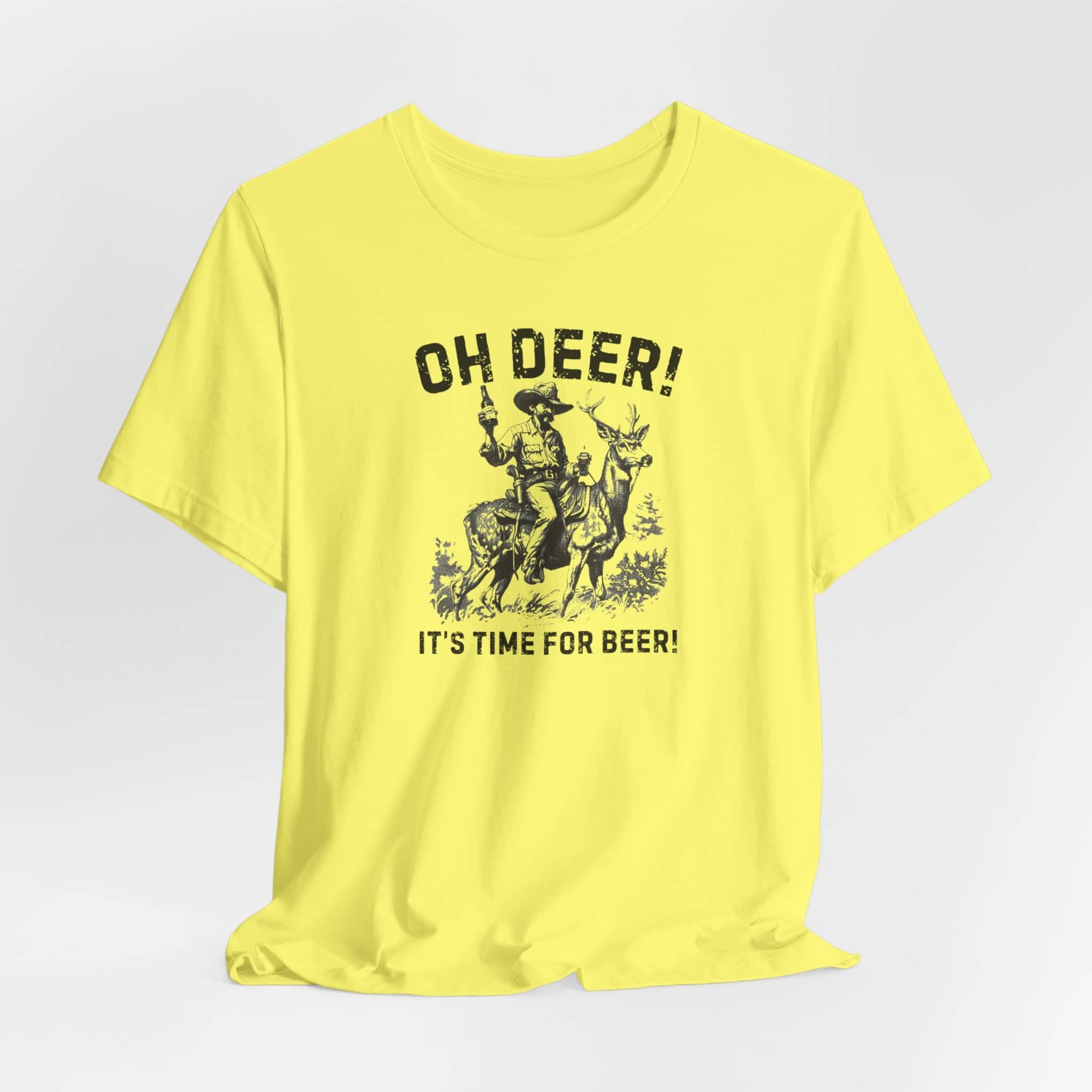 Oh Deer Its Time For Beer Shirt Funny Drinking Tee