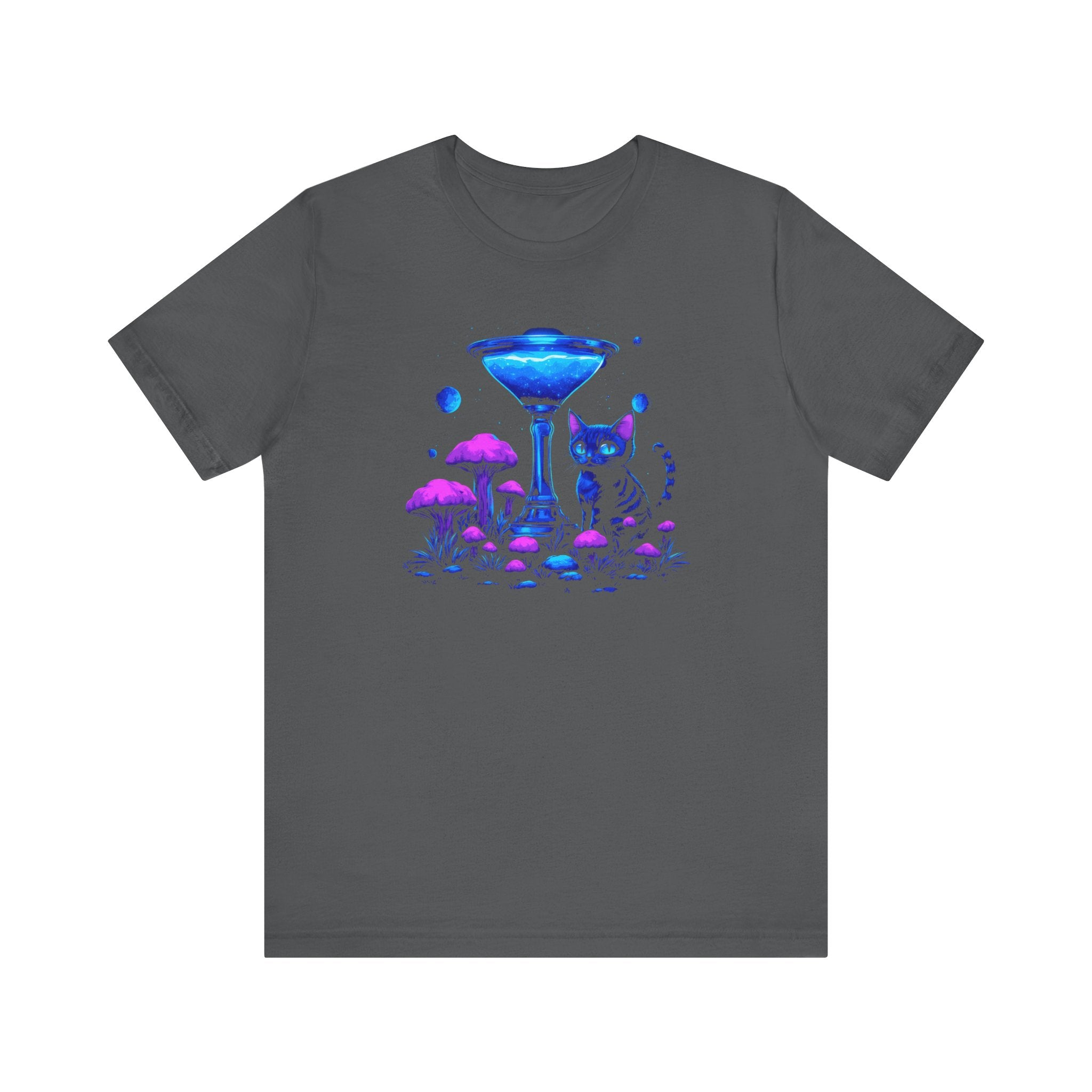 Mystical Neon Cat T-Shirt