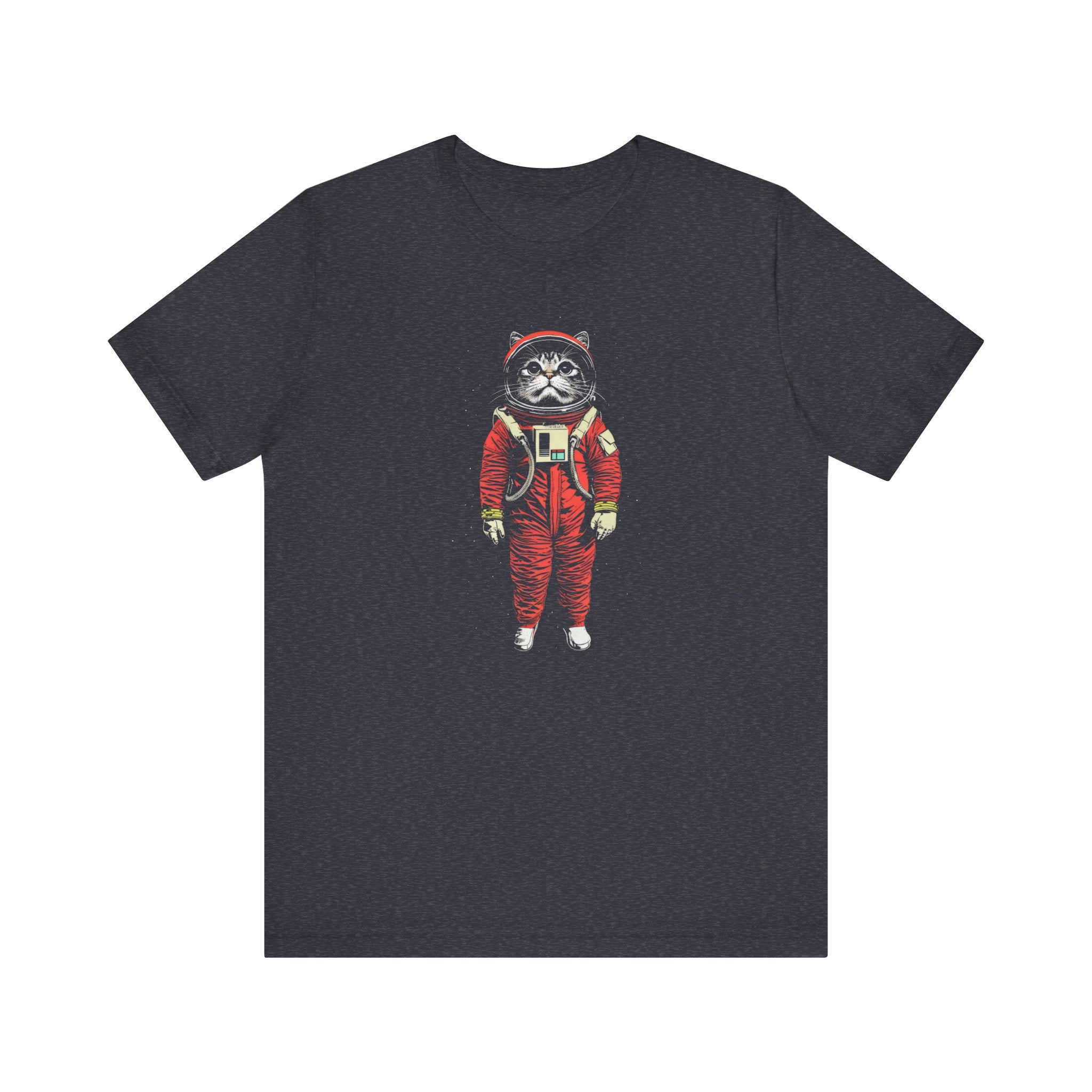 Adorable Cat Astronaut Graphic Tee