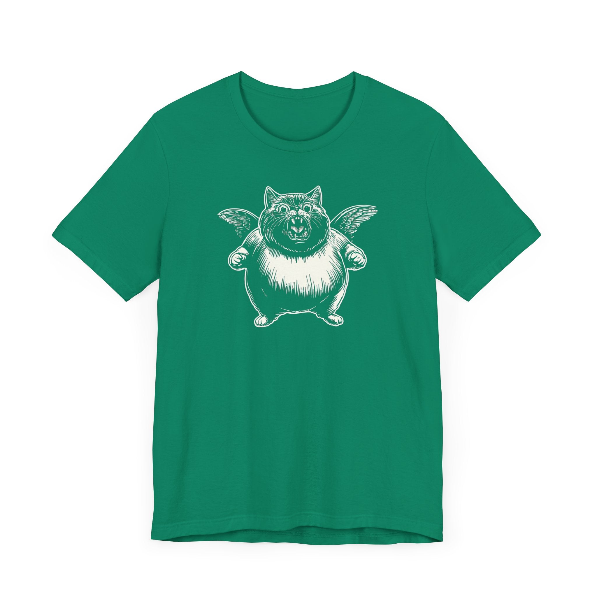 Whimsical Winged Cat T-Shirt