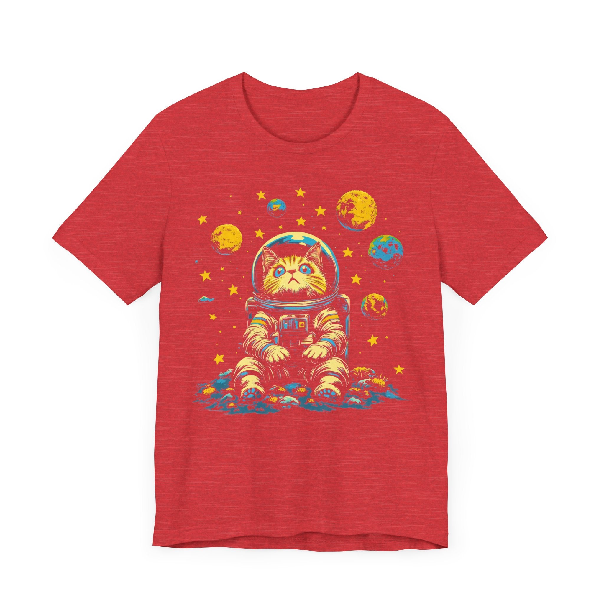 Cosmic Cat Astronaut T-Shirt
