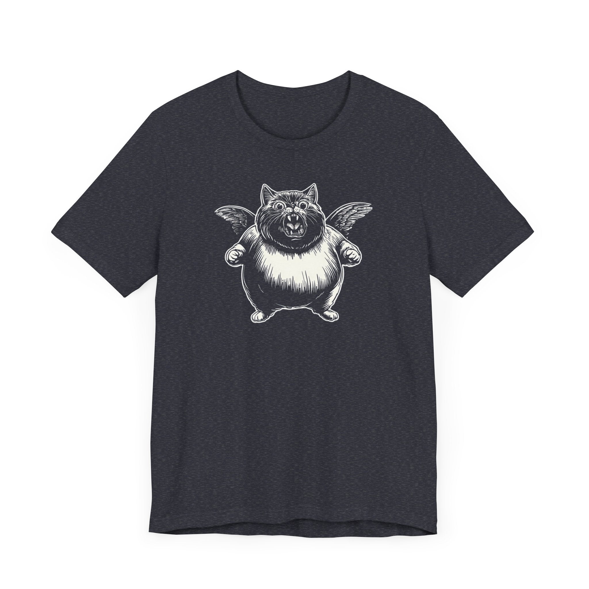 Whimsical Winged Cat T-Shirt
