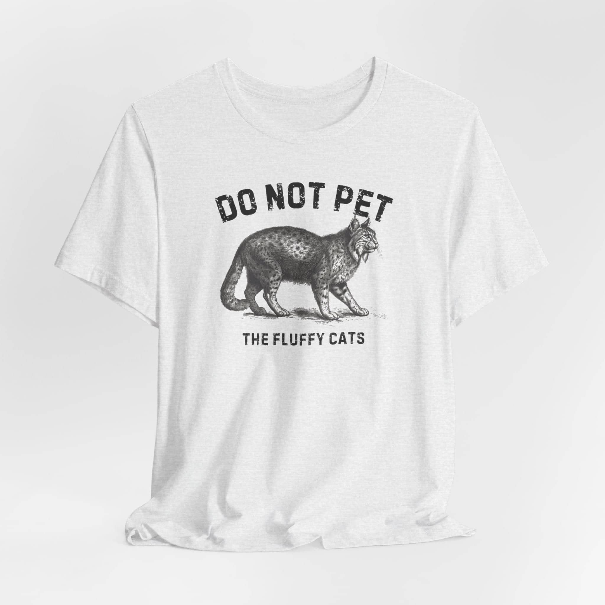 Do Not Pet The Fluffy Cats Shirt Funny Animal Lover Tee