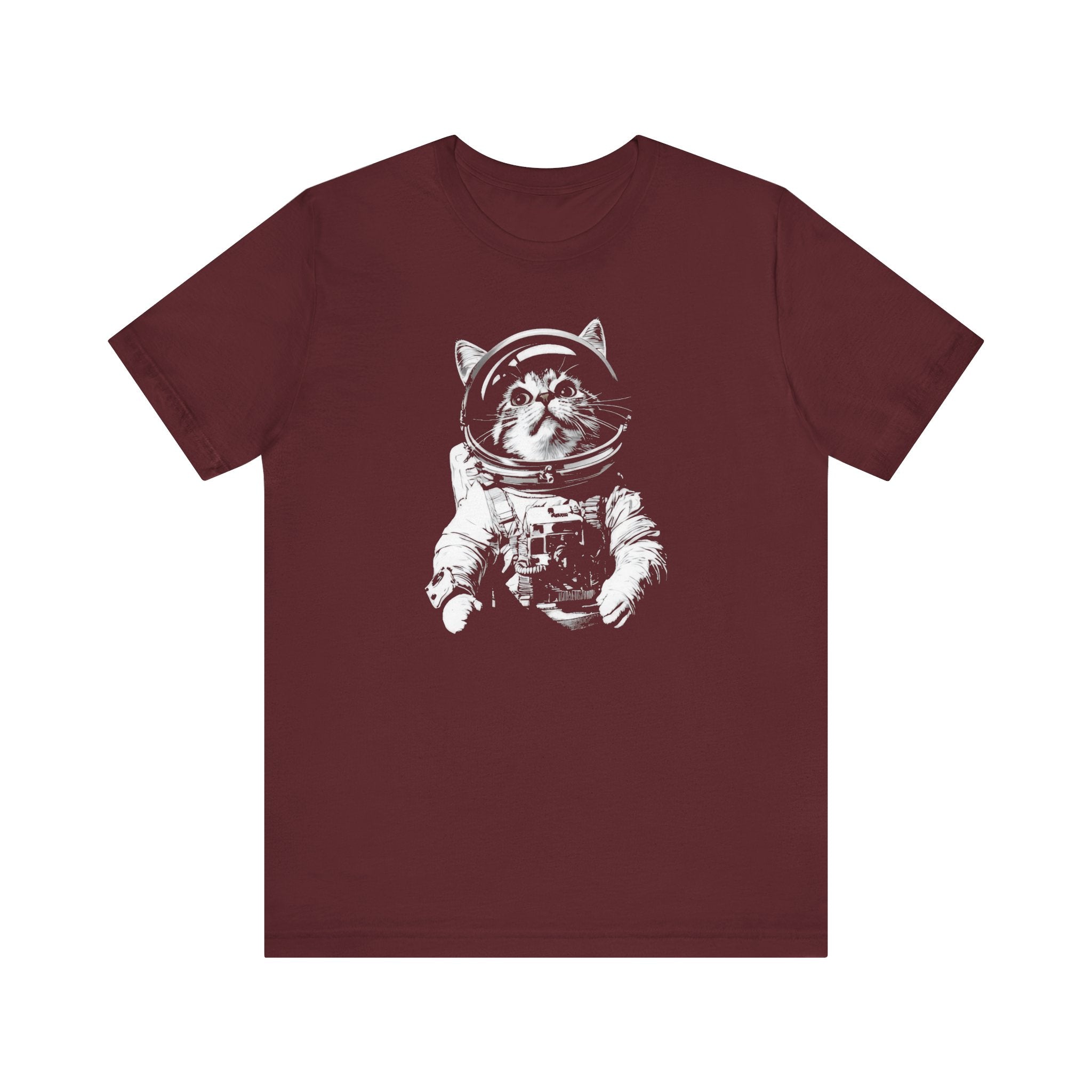Space Cat Astronaut T-Shirt