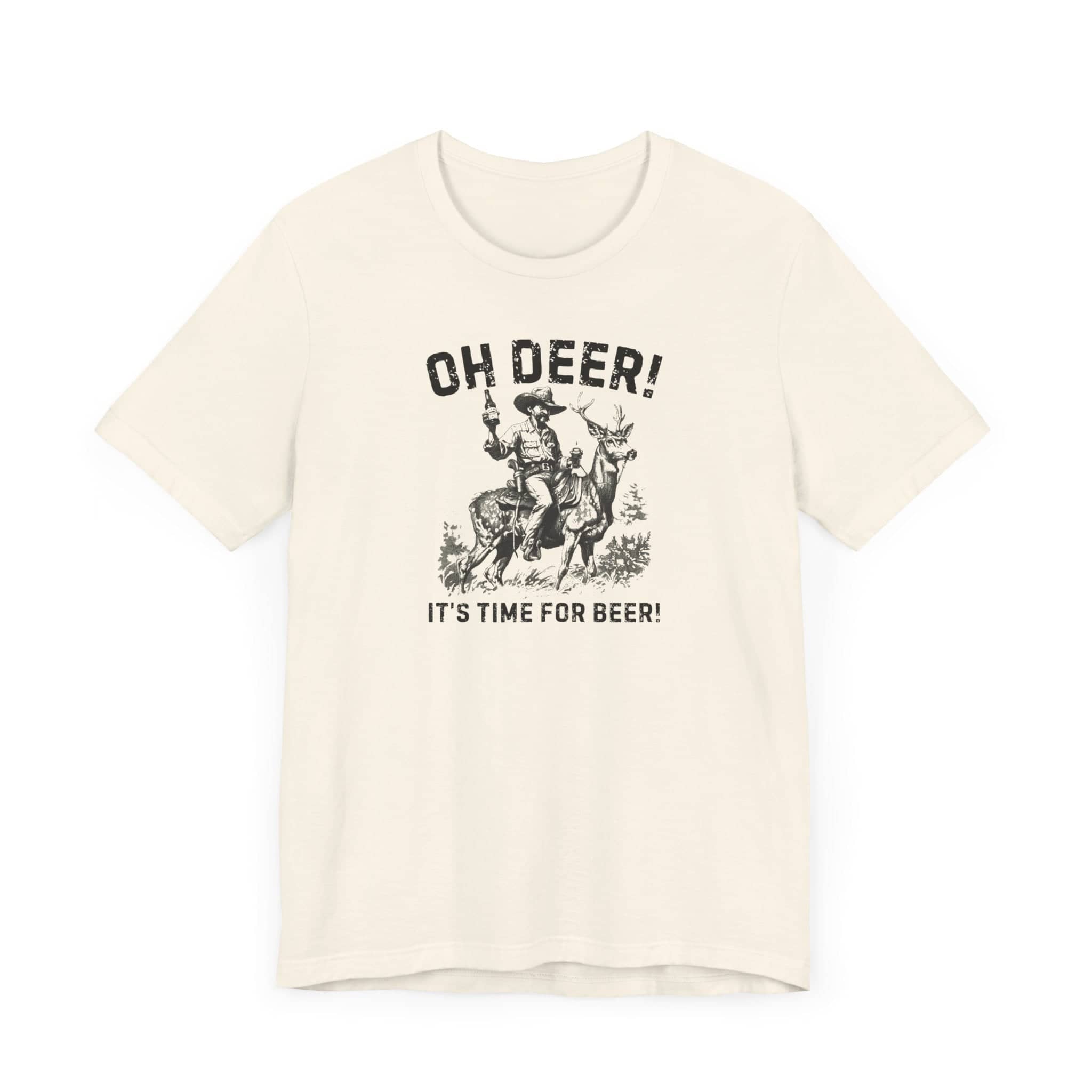 Oh Deer Its Time For Beer Shirt Funny Drinking Tee