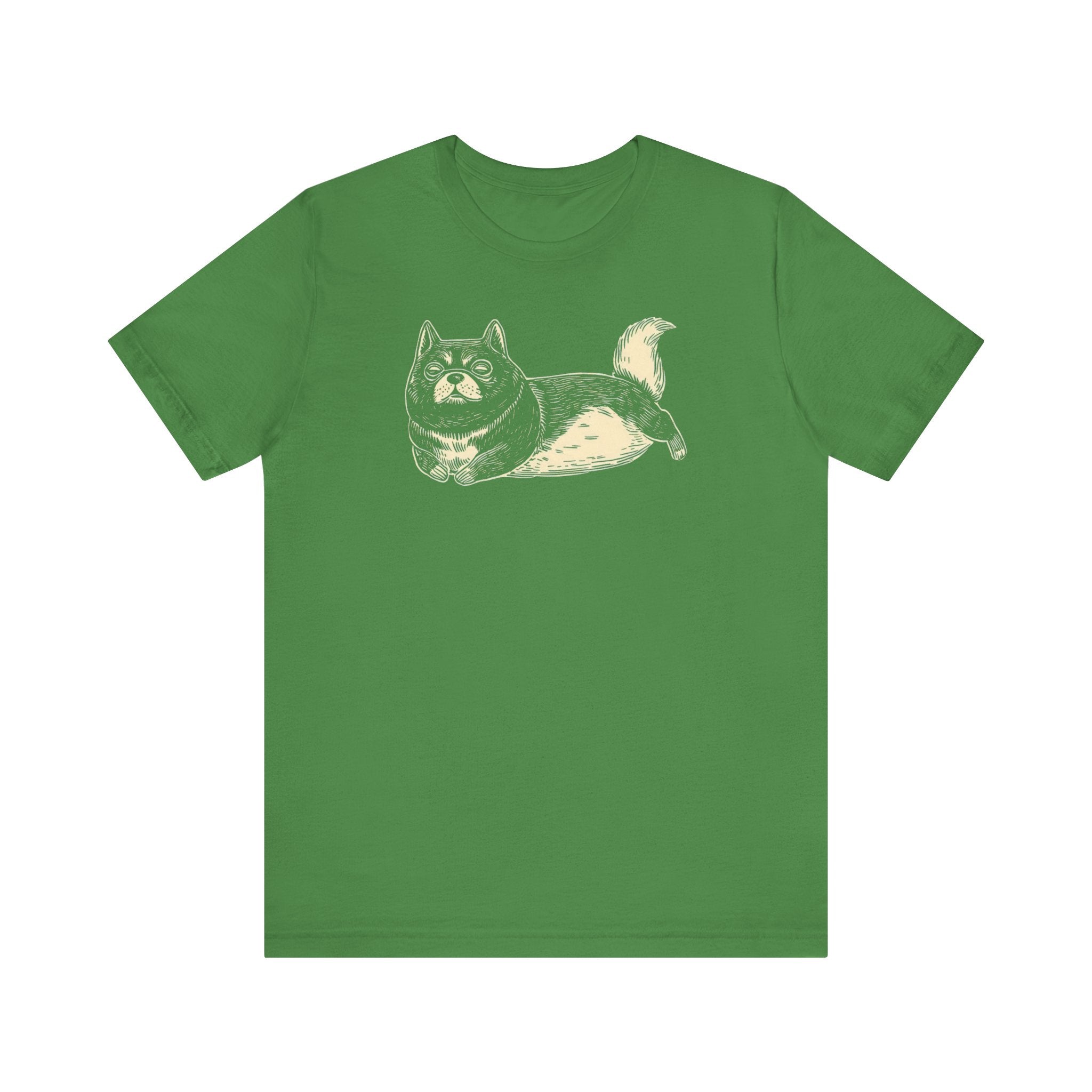 Cute Shiba Inu T-Shirt Cartoon Dog Design