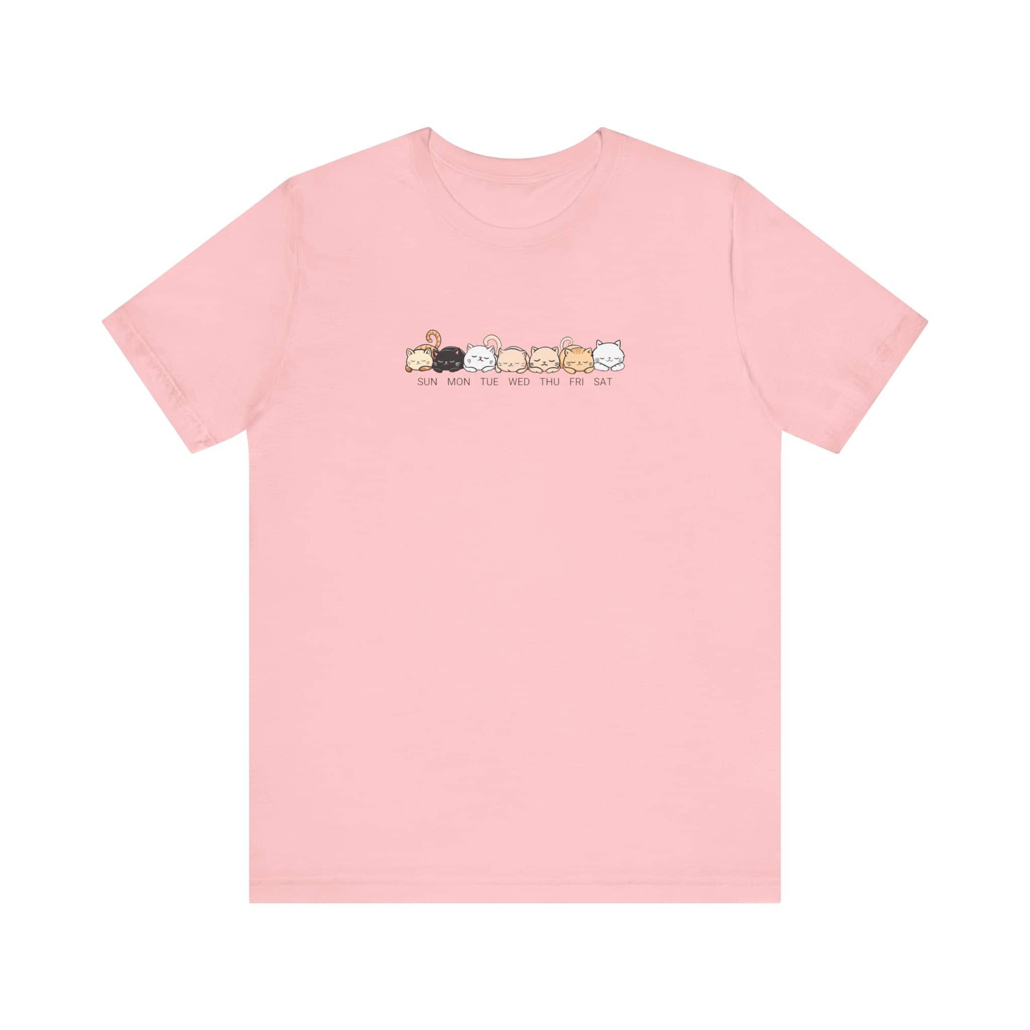 Weekly Cat Faces T-Shirt