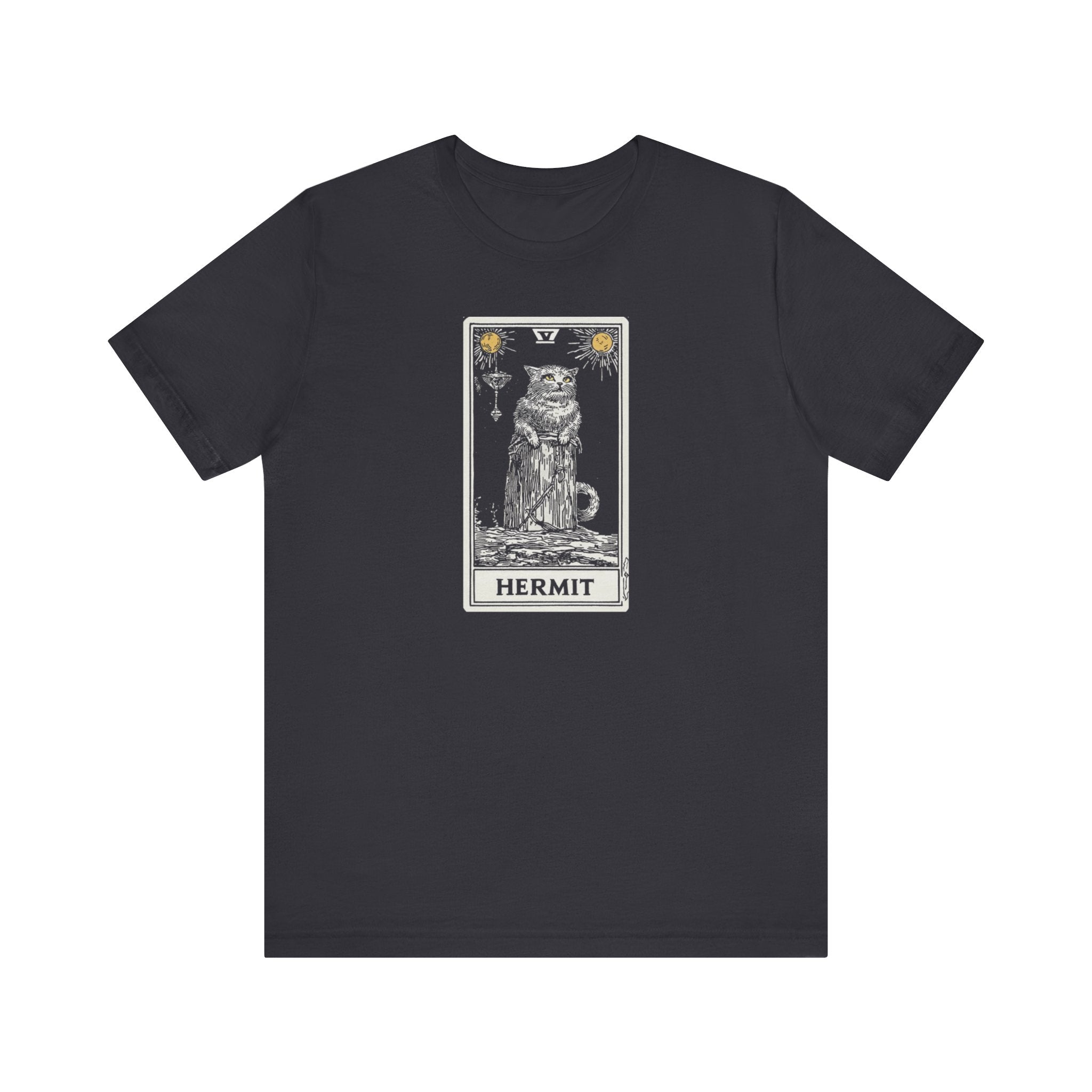 Hermit Tarot Cat T-Shirt