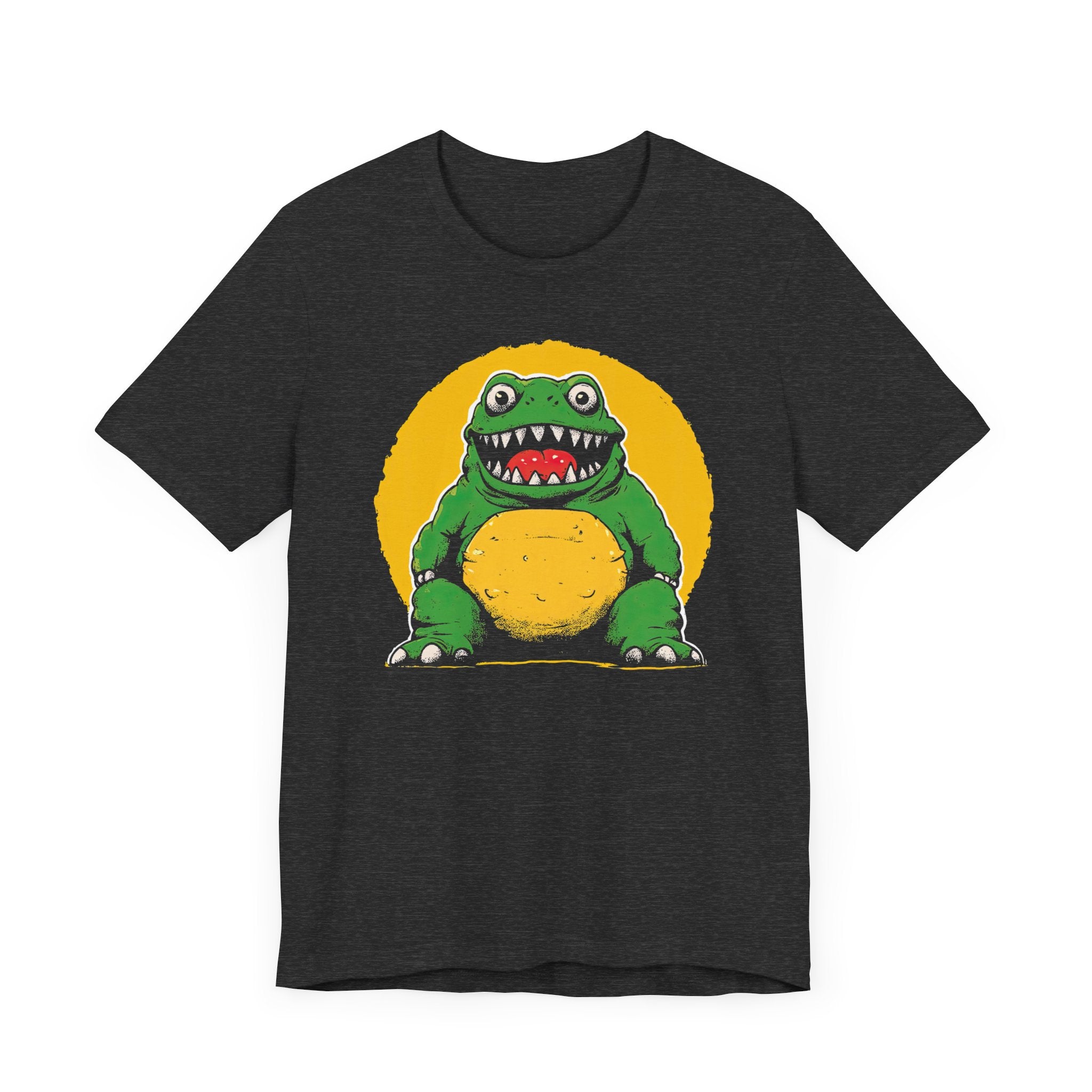 Playful Monster Frog Graphic Tee