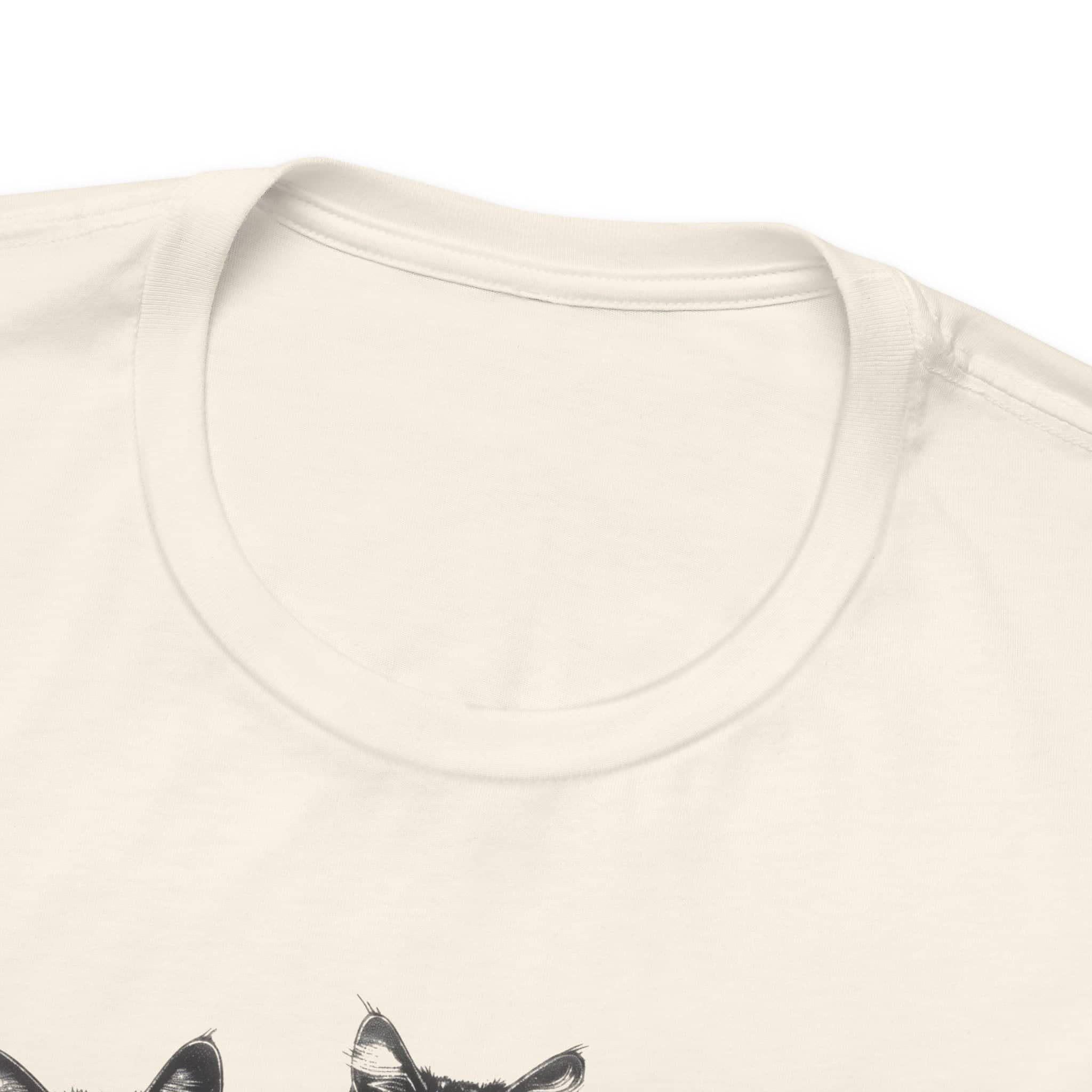 Cat Gang Shirt Funny Cat Lover Unisex Jersey Short Sleeve Tee