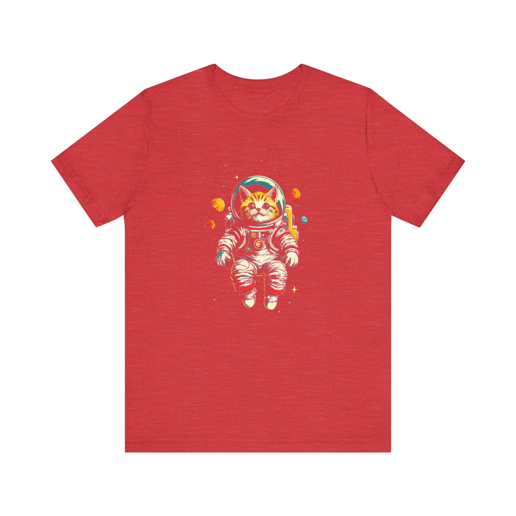 Astronaut Cat in Space T-Shirt