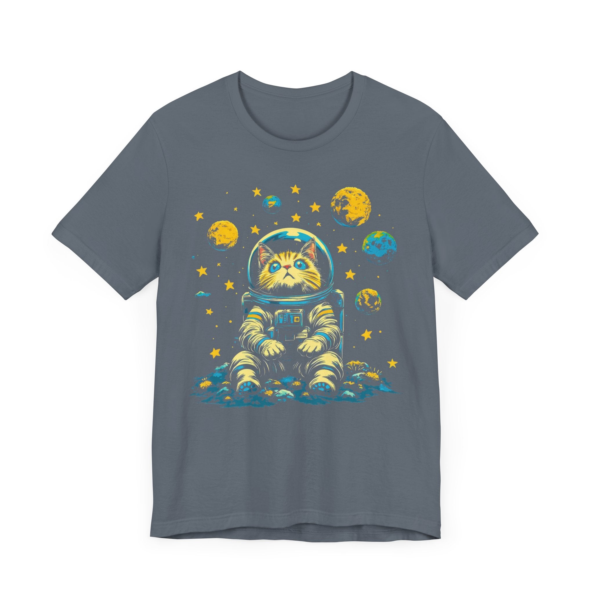 Cosmic Cat Astronaut T-Shirt