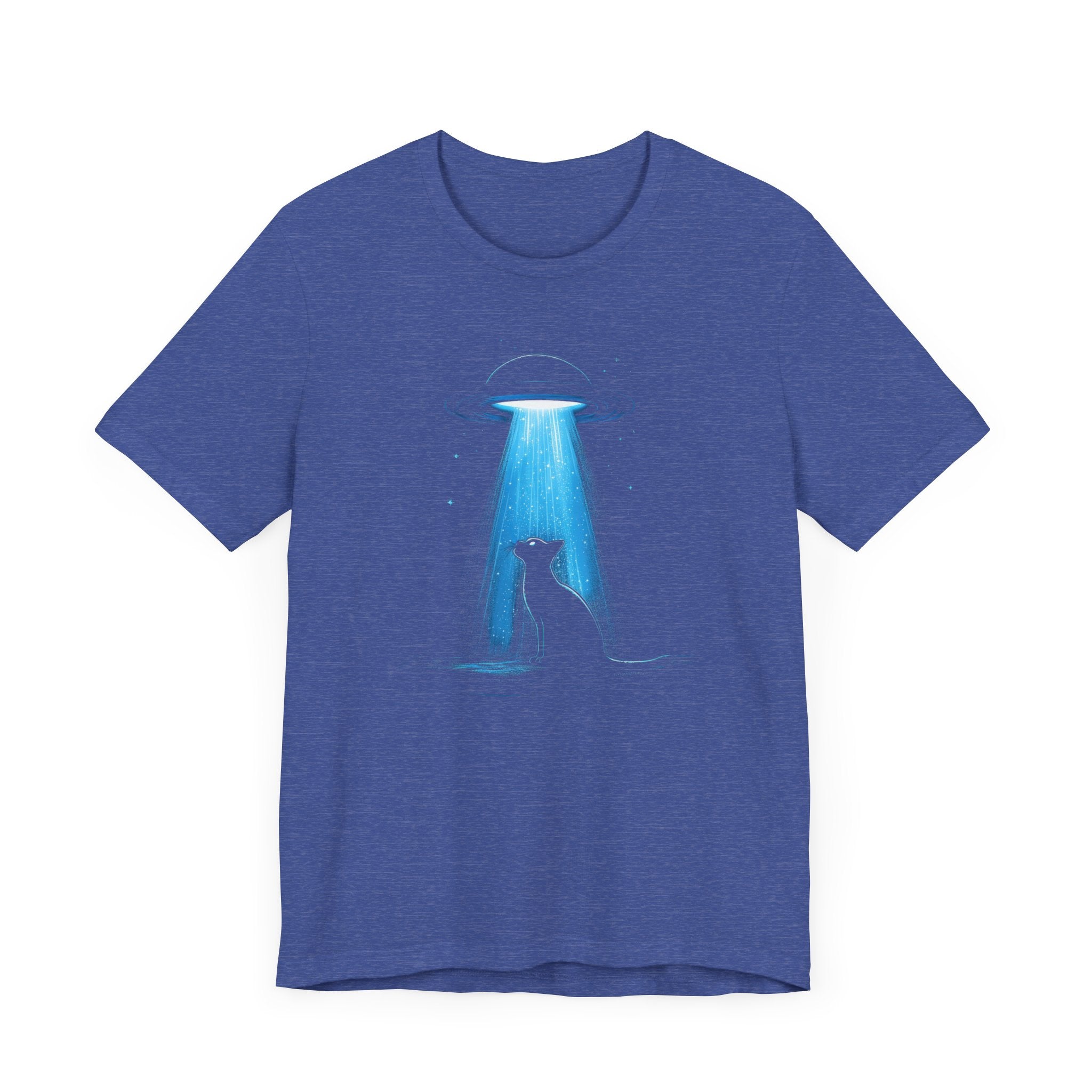 Alien Abduction Cat T-Shirt