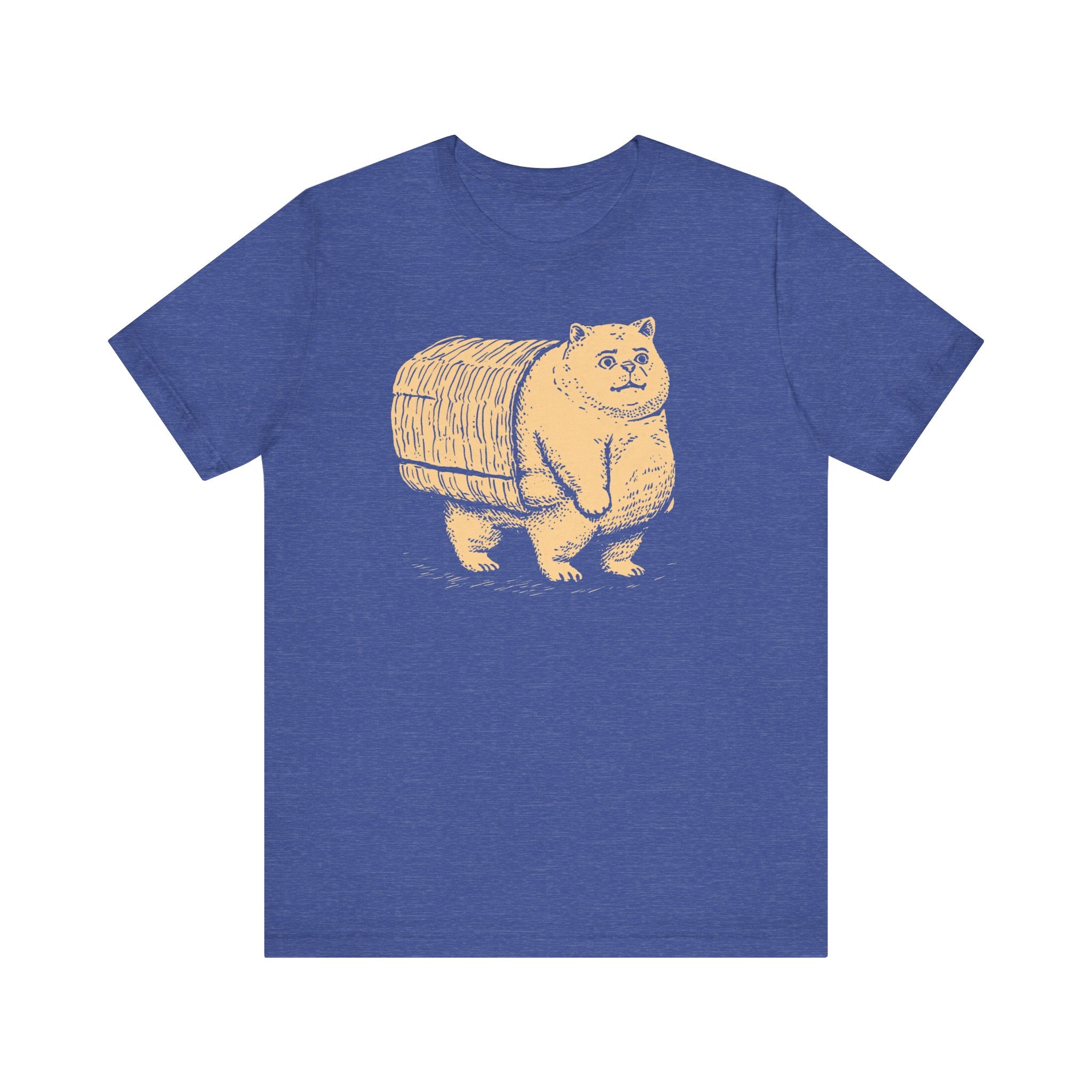 Cat Carrying Basket Graphic Tee