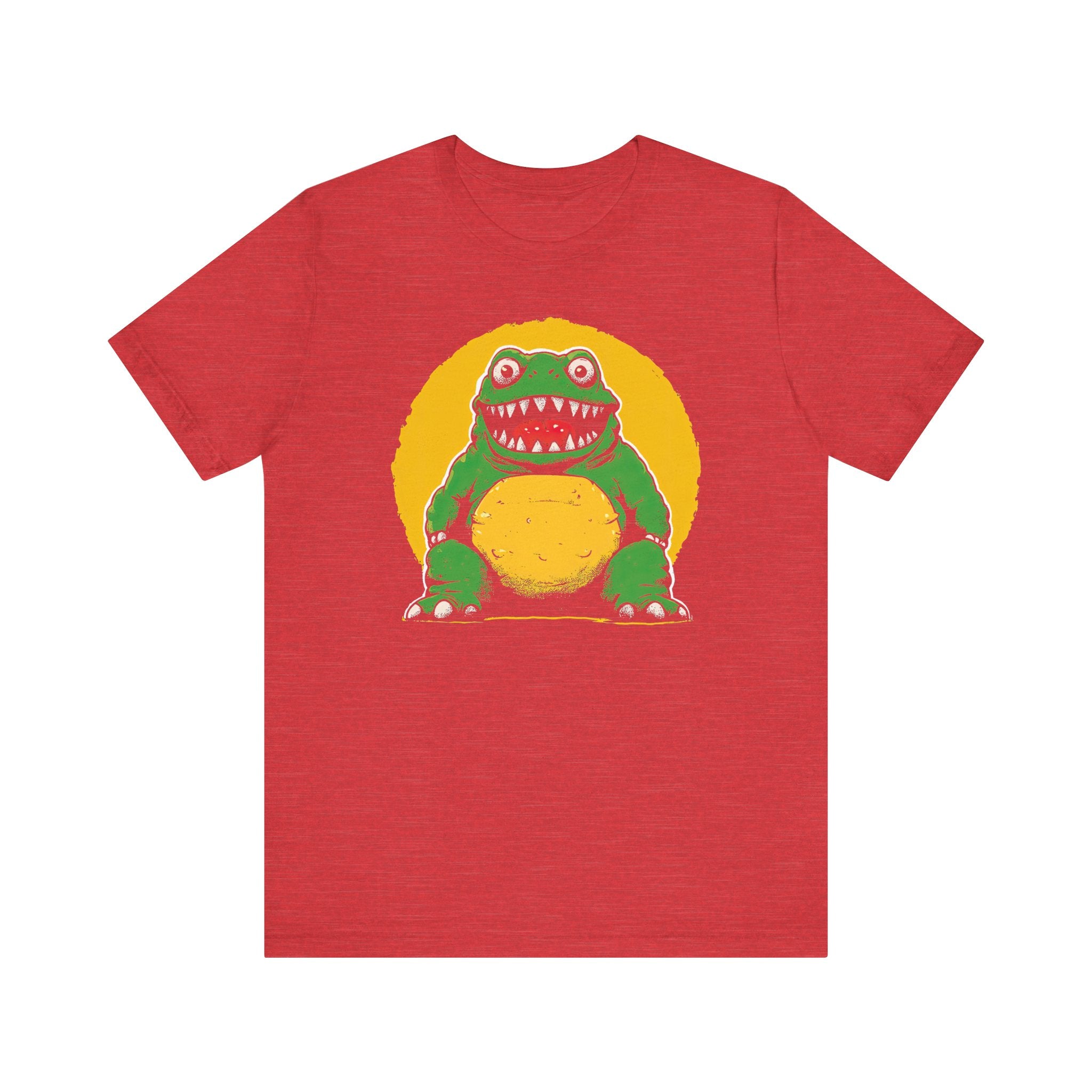 Playful Monster Frog Graphic Tee