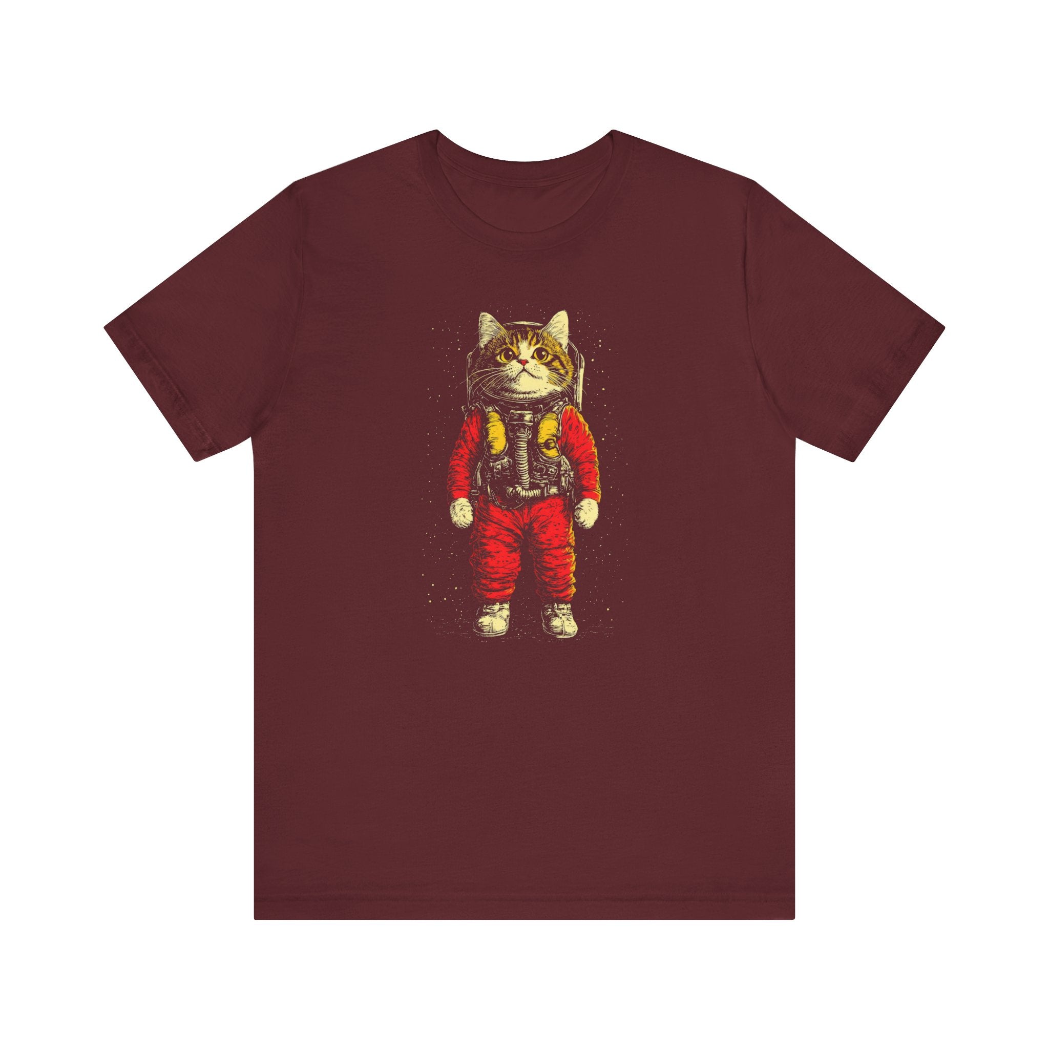 Retro Spacesuit Cat T-Shirt