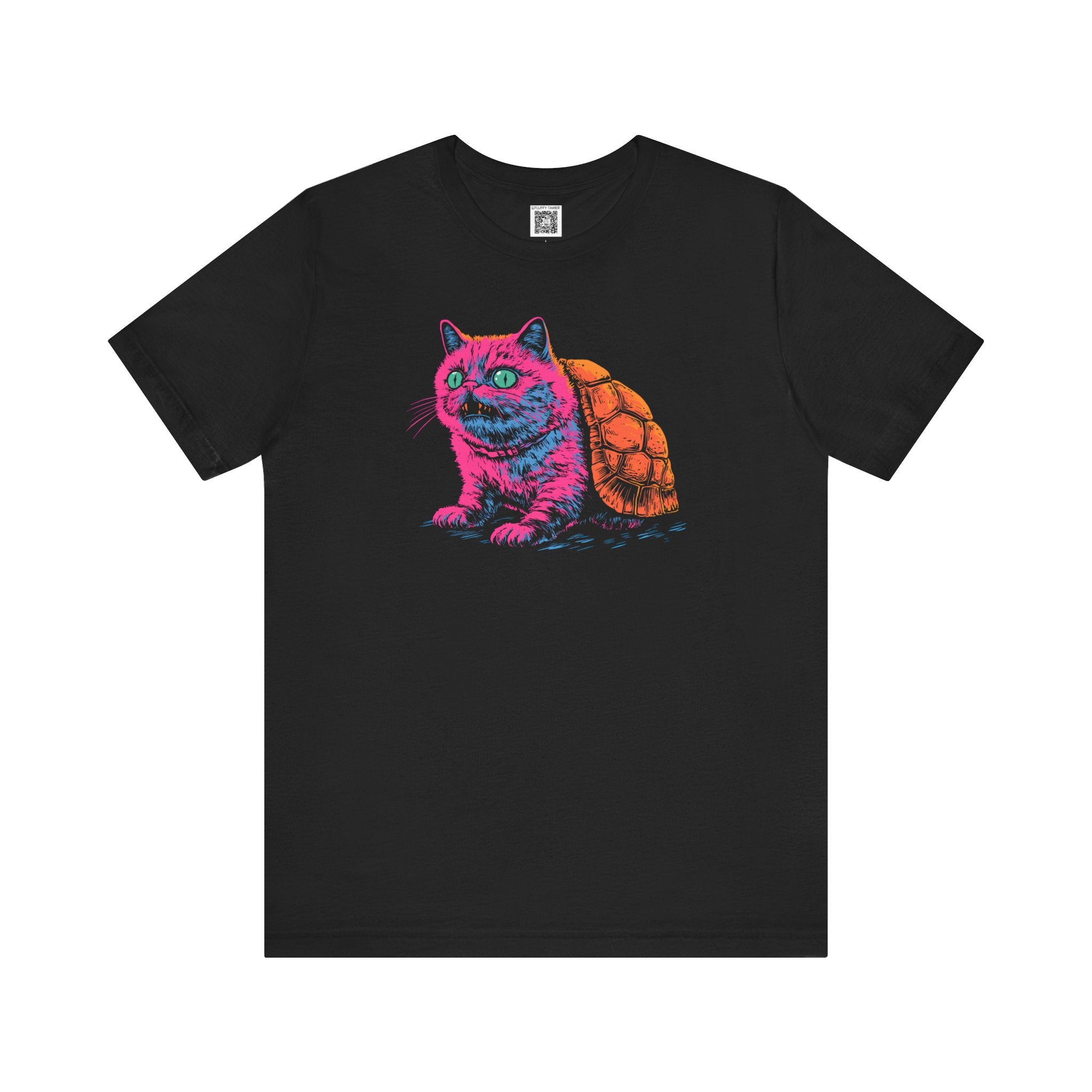 Whimsical Cat-Turtle T-Shirt