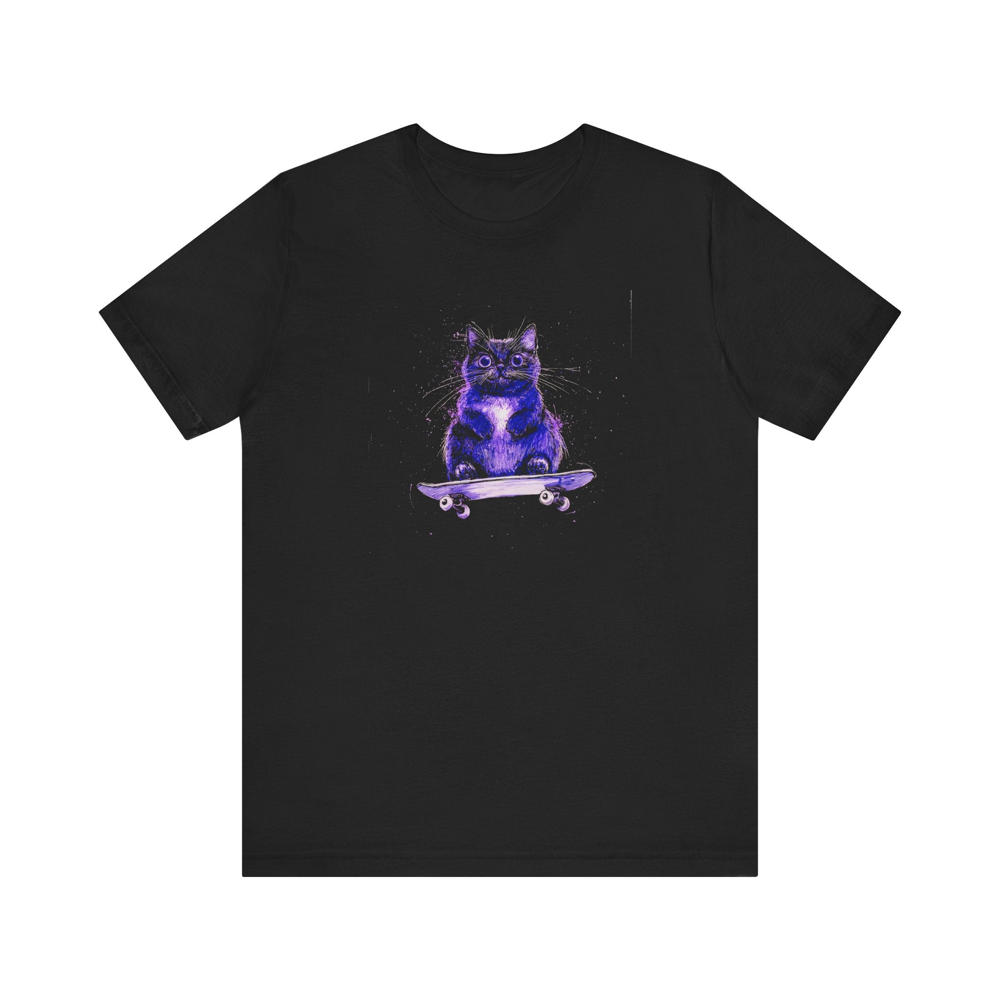 Skateboarding Cat T-Shirt