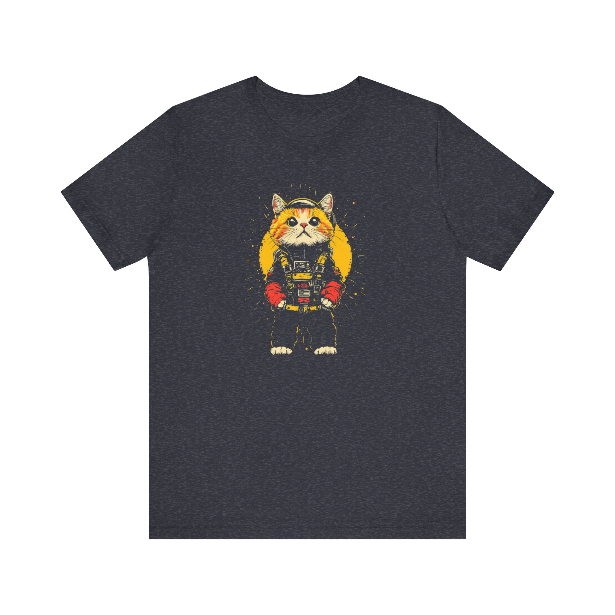 Space Cat Astronaut Graphic Tee