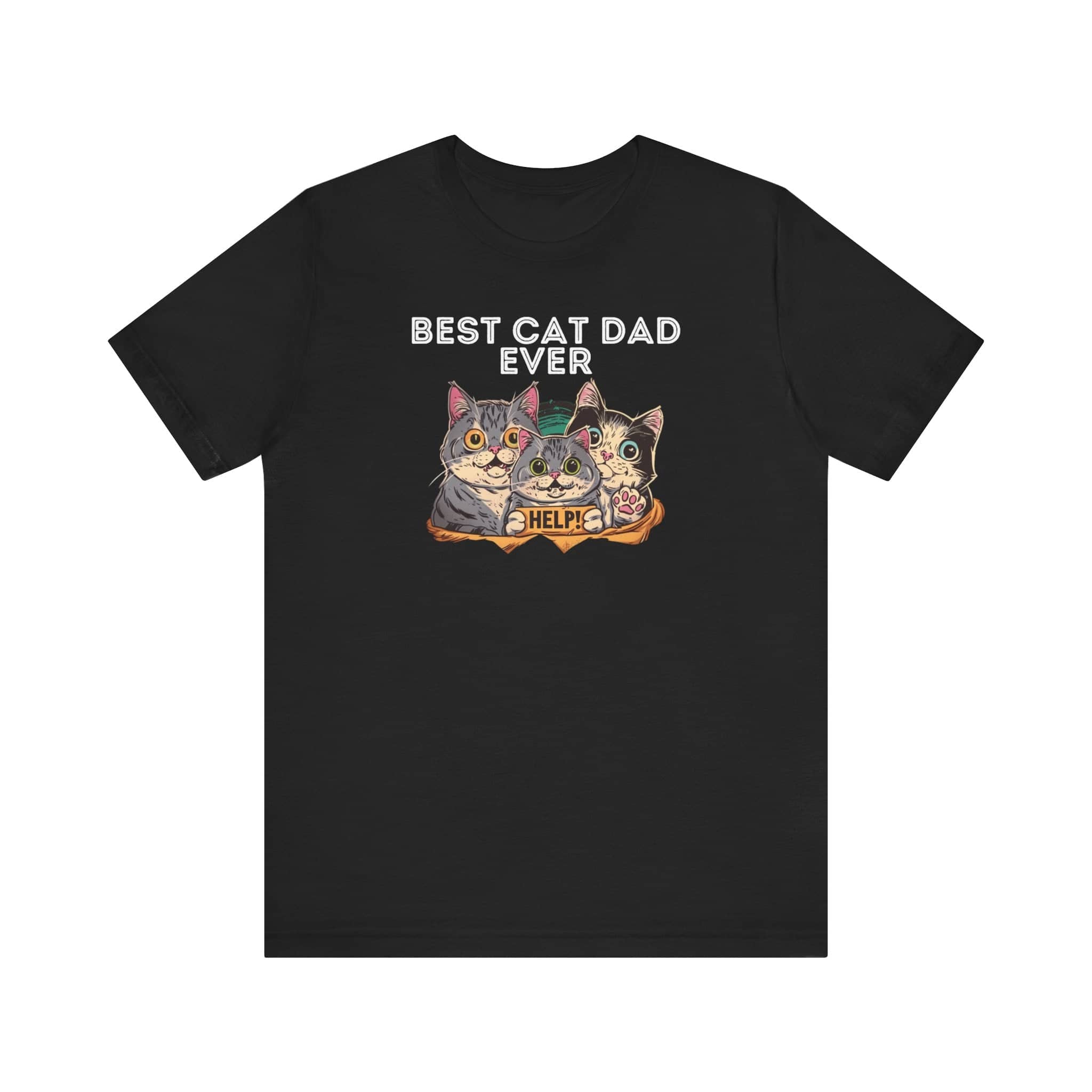 Best Cat Dad Ever Funny Cat Lover Shirt