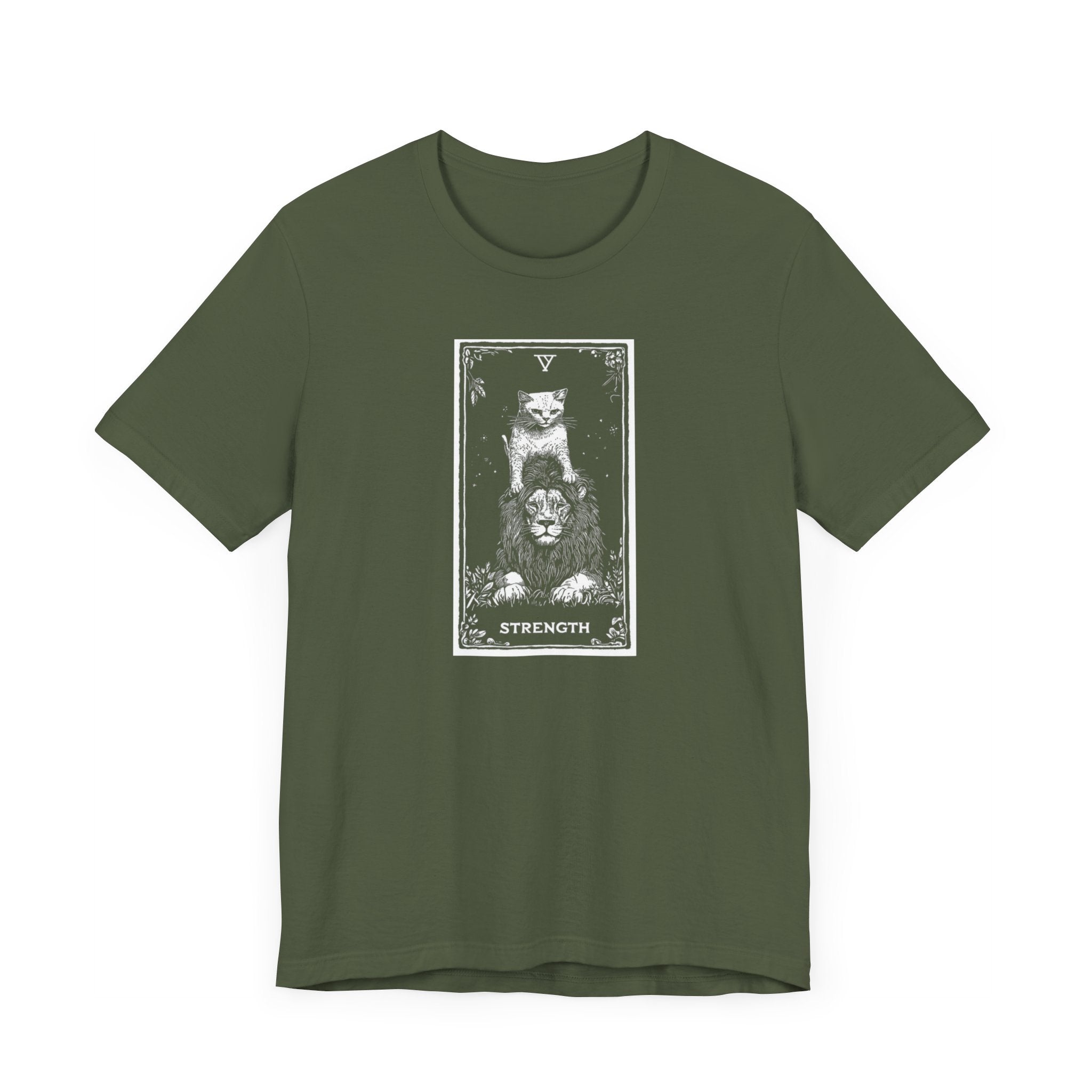Strength Tarot Cat T-Shirt