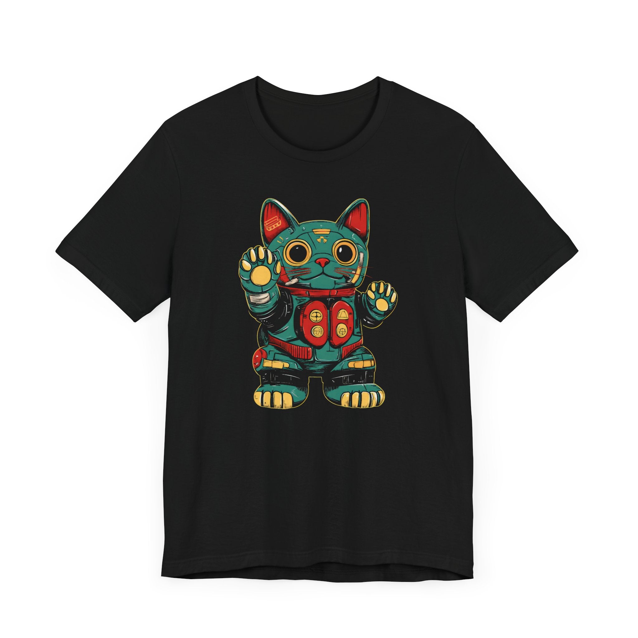 Cyber Lucky Cat T-Shirt