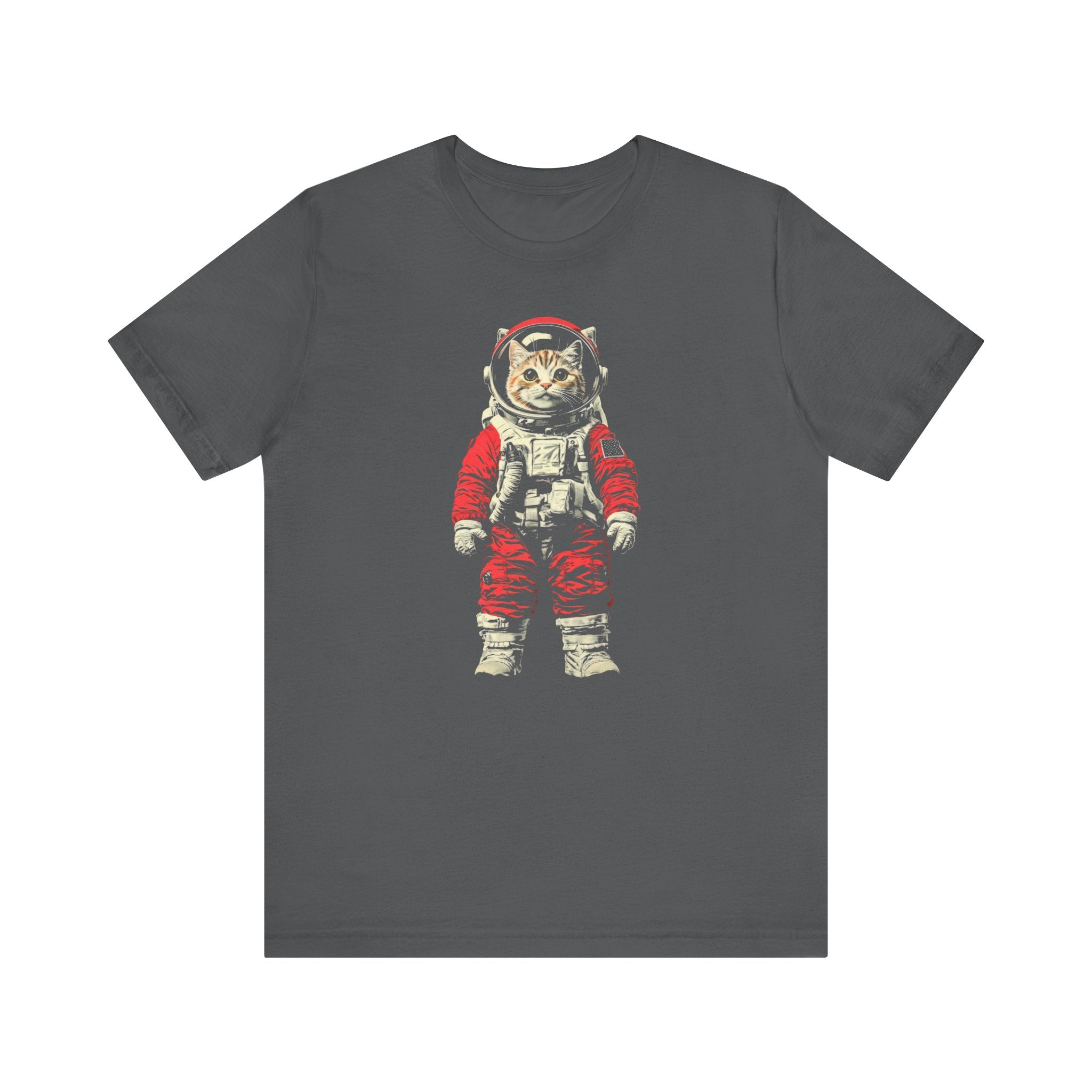 Adventurous Cat Astronaut Graphic Tee