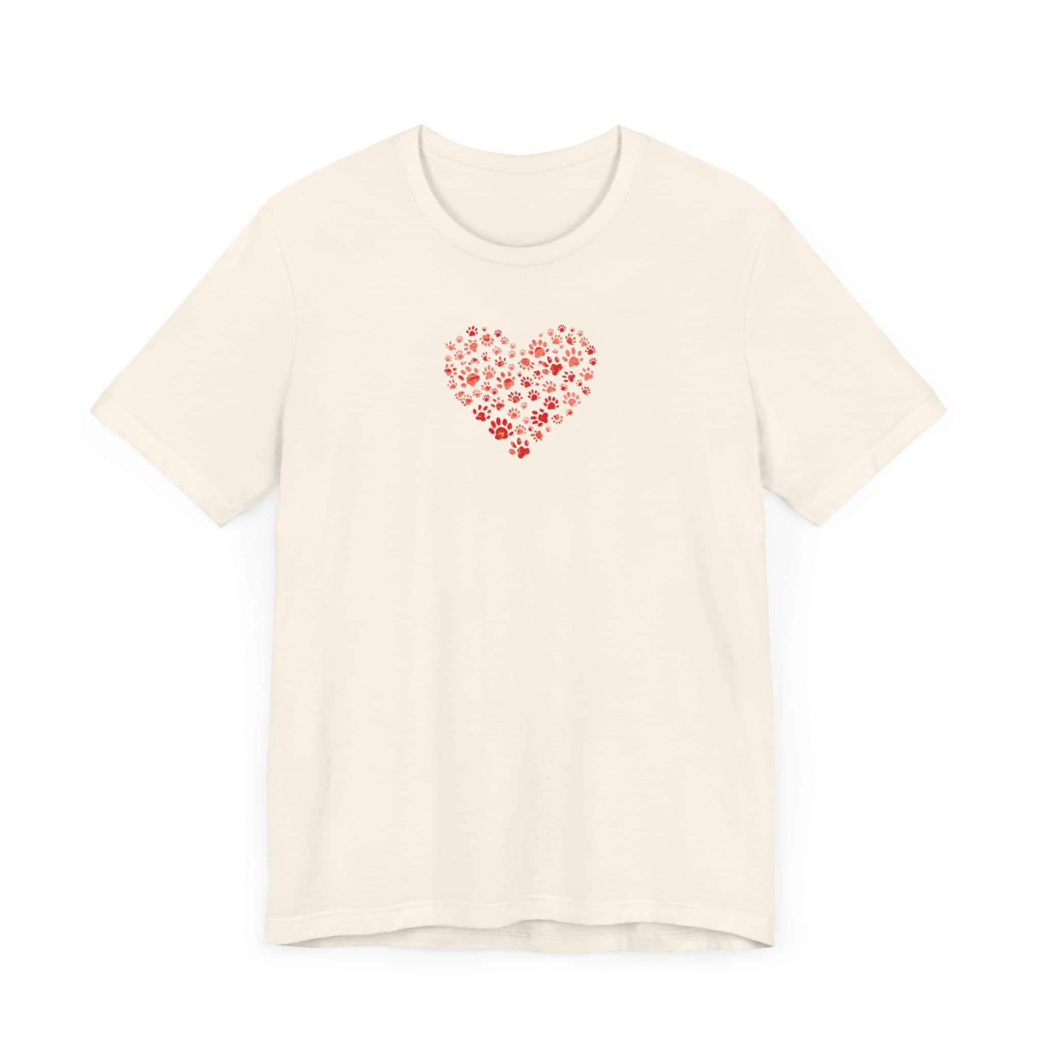 Heart Paw Print T-Shirt