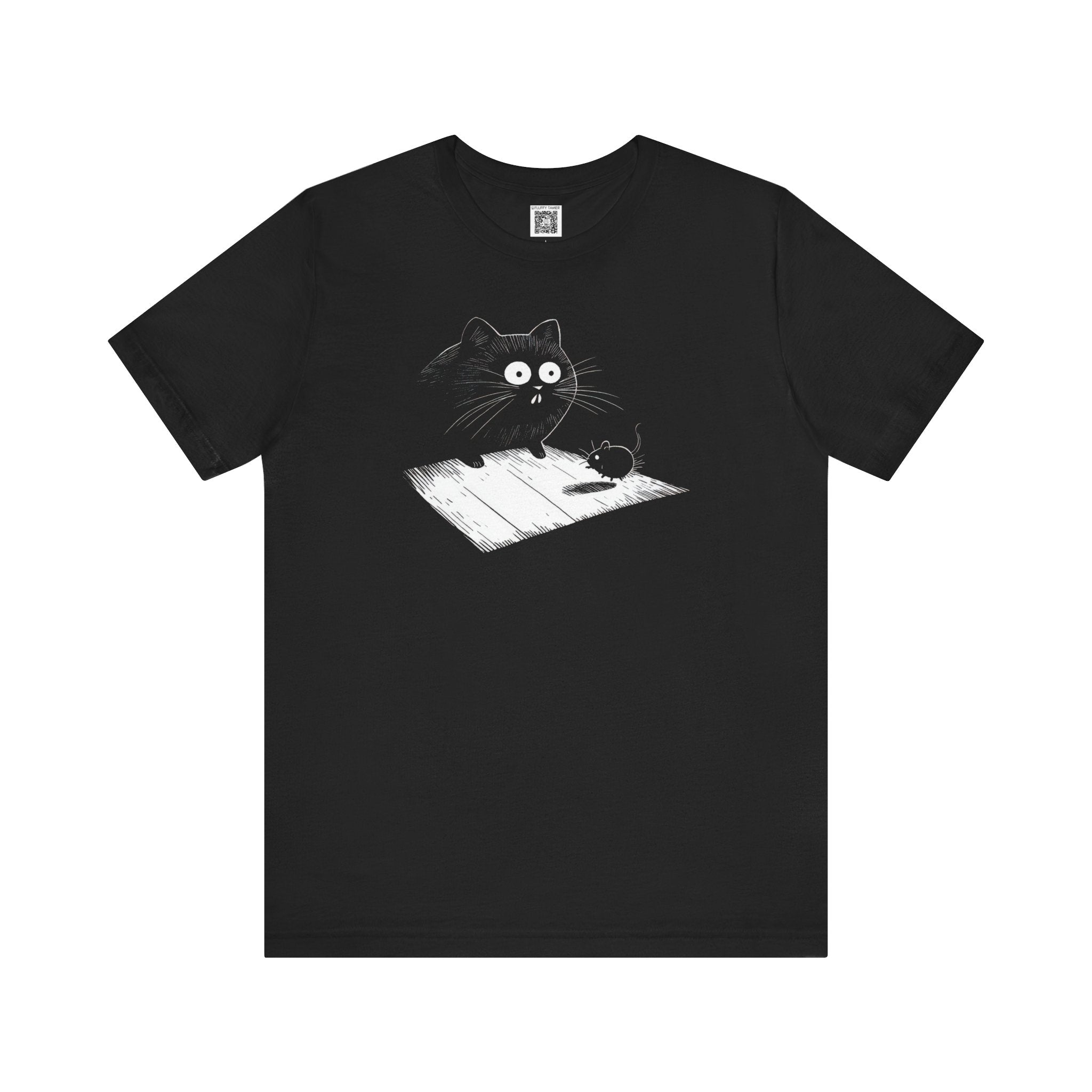 Whimsical Cat Graphic Tee
