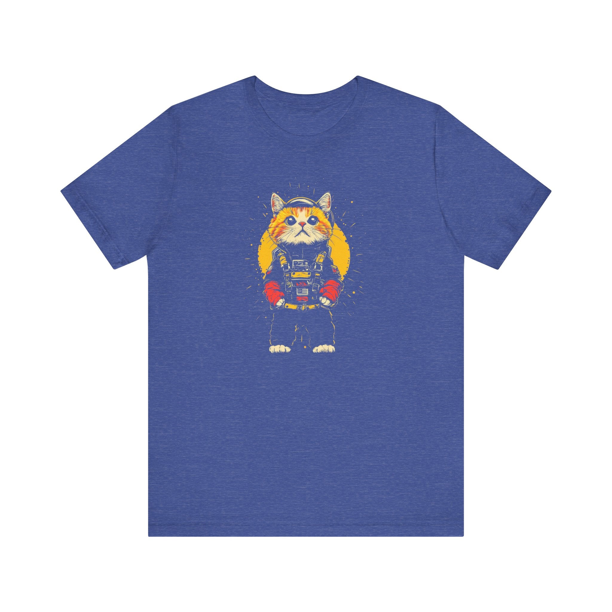 Space Cat Astronaut Graphic Tee