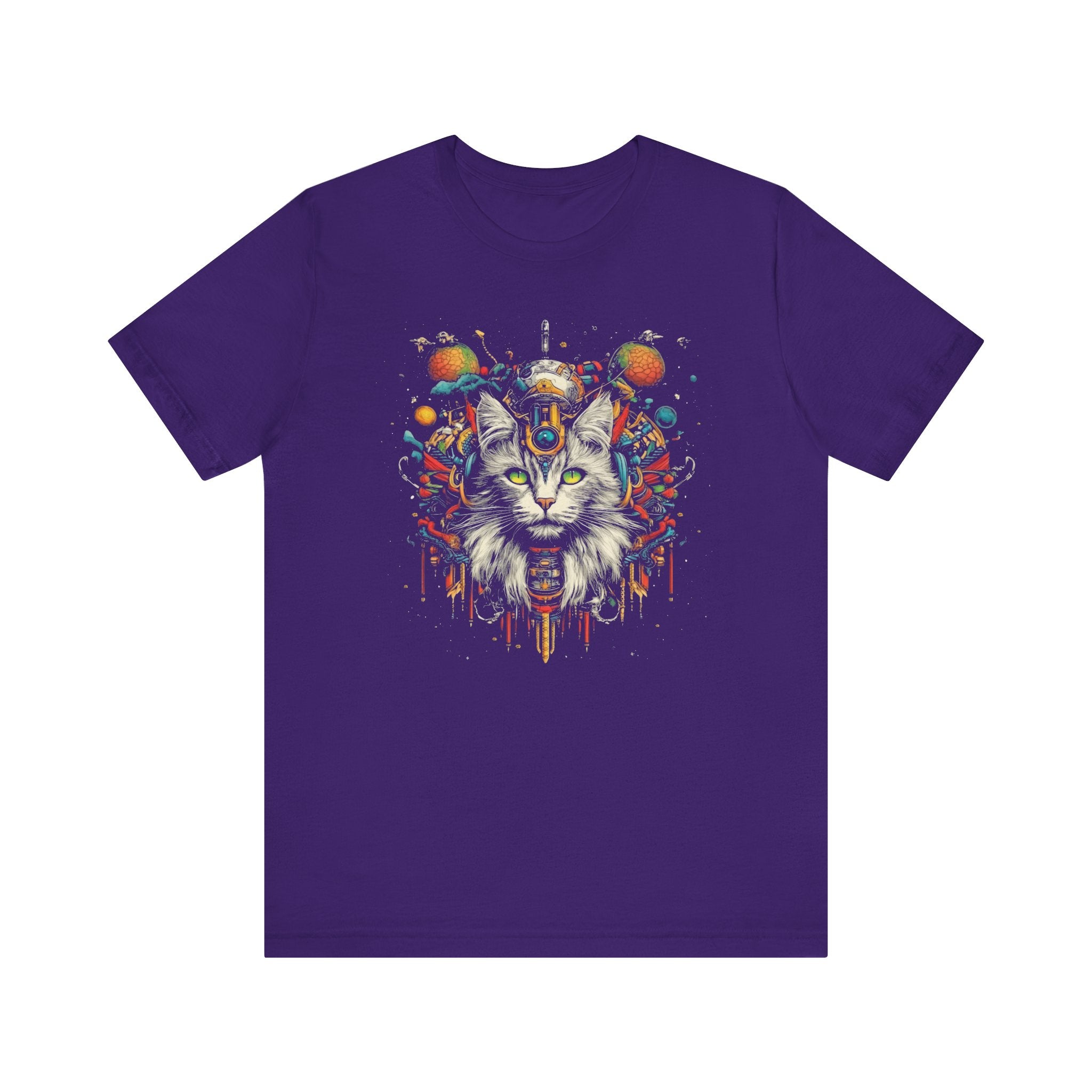 Psychedelic Cosmic Cat T-Shirt